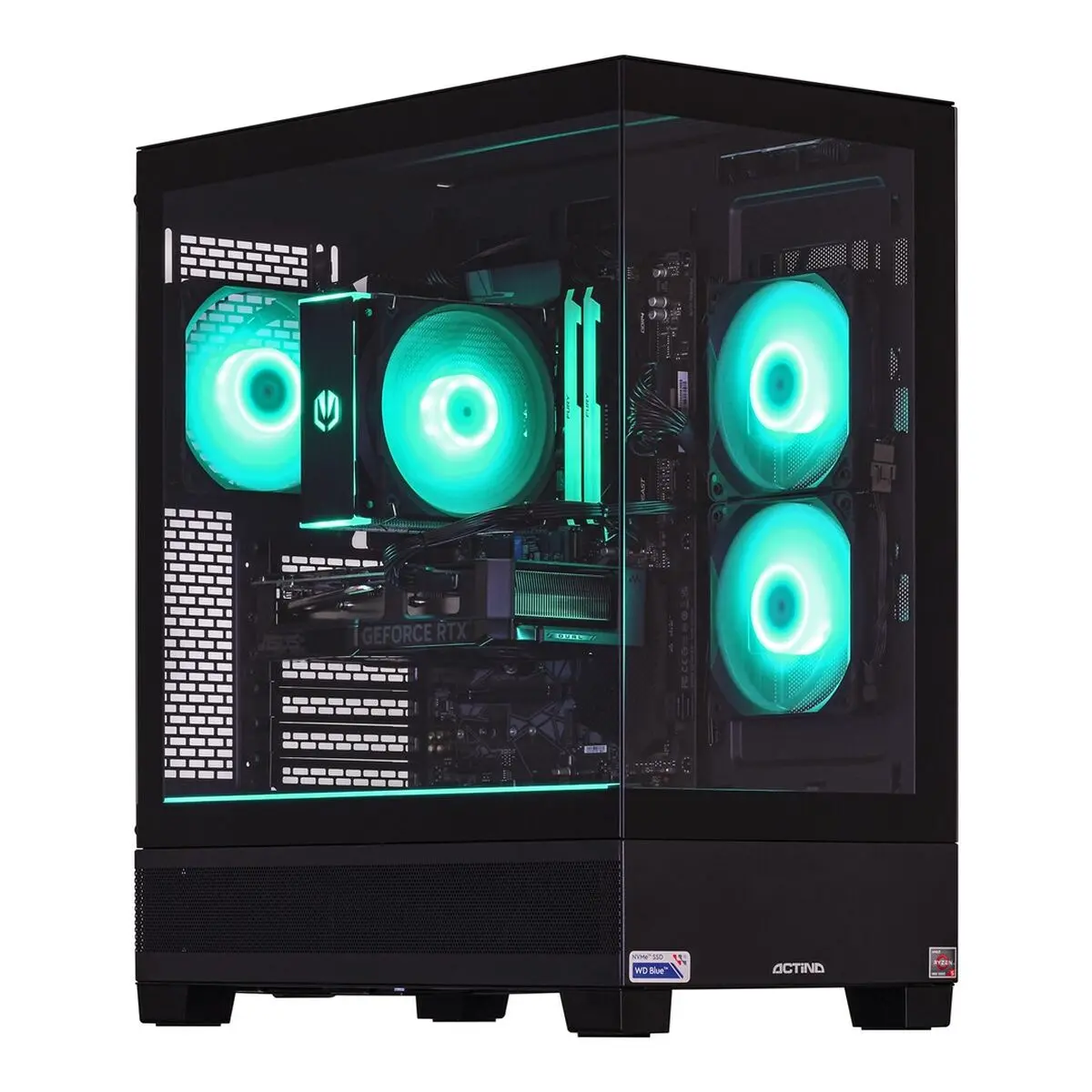 PC da Tavolo Actina KOMAAAGIP1556 AMD RYZEN 5 5600 32 GB RAM 1 TB SSD Nvidia Geforce RTX 4060