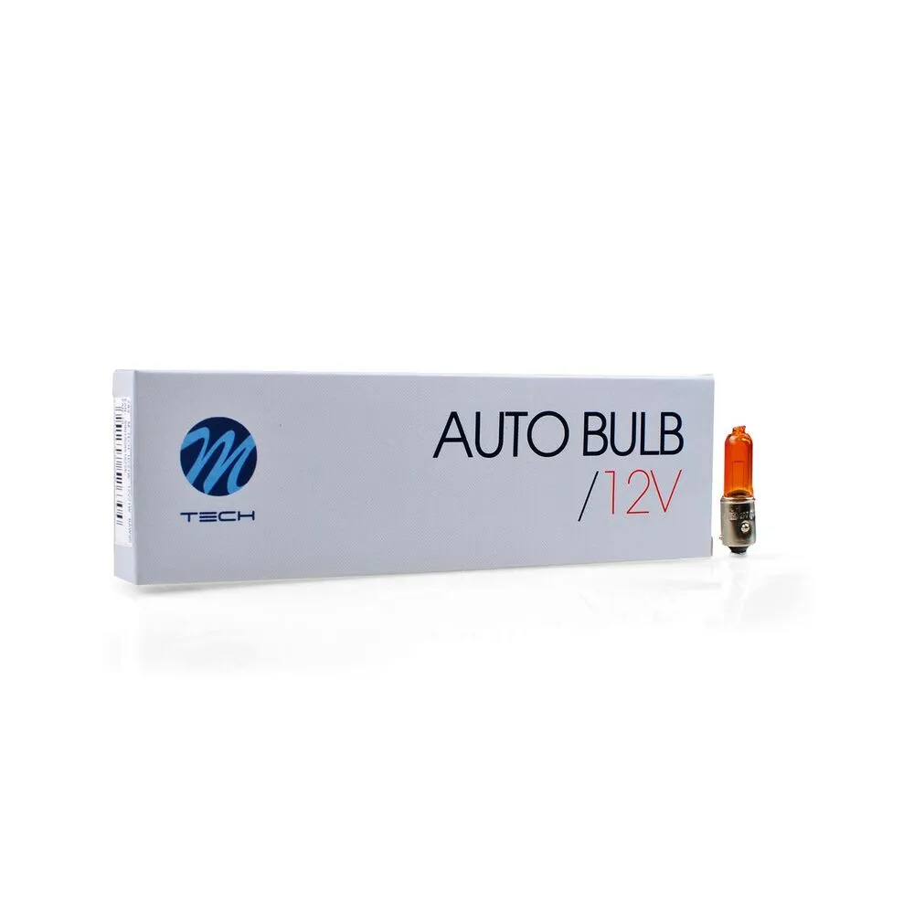 Lampadina per Auto M-Tech Z83 Arancio 12 V 10 uds HY21W BAW9S 21W