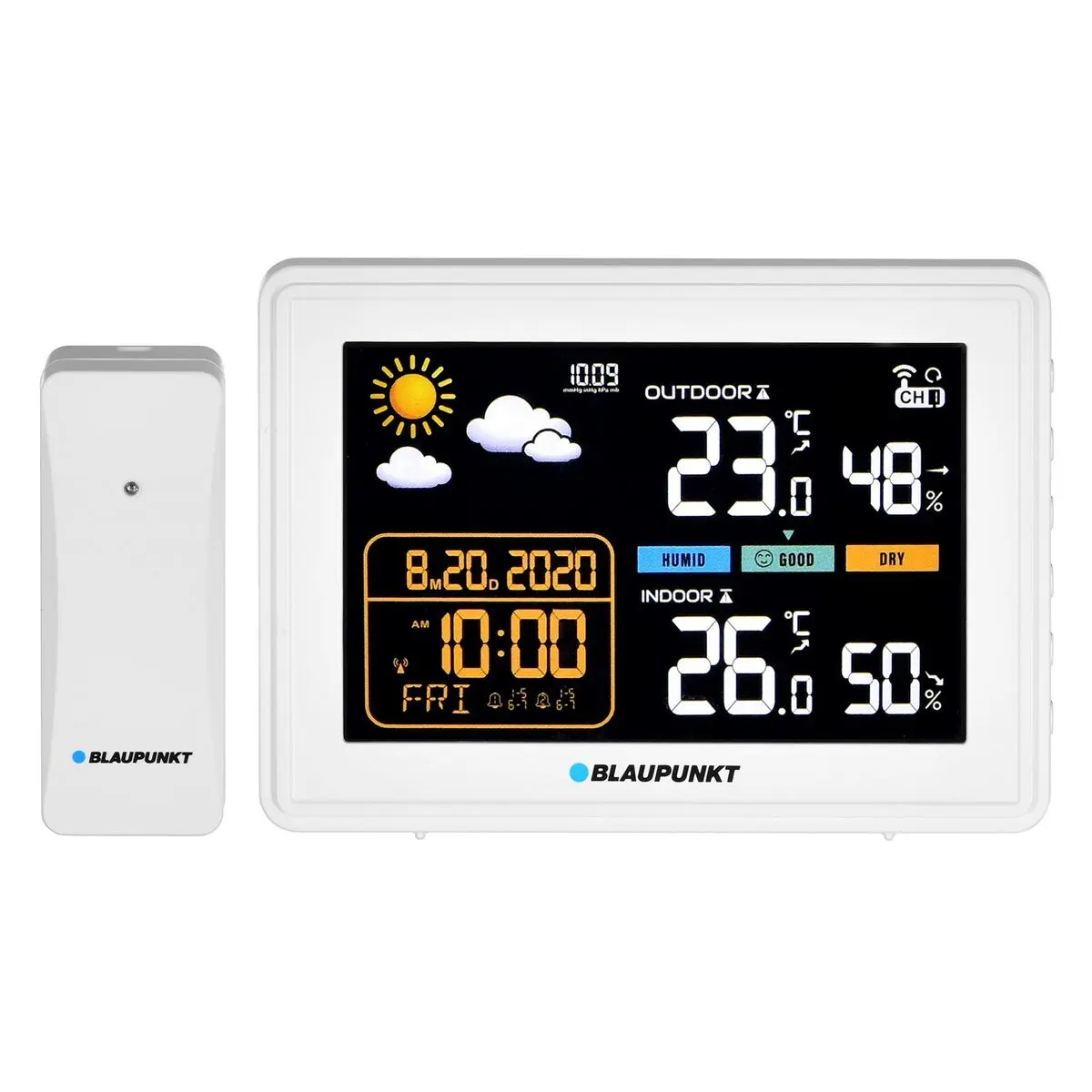 Stazione Meteorologica Multifunzione Blaupunkt WS30WH Bianco