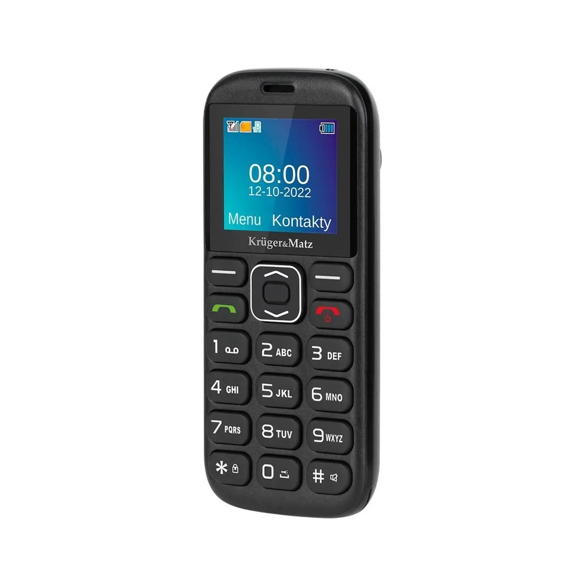 Cellulare per anziani Kruger & Matz KM0922 1,77" Nero