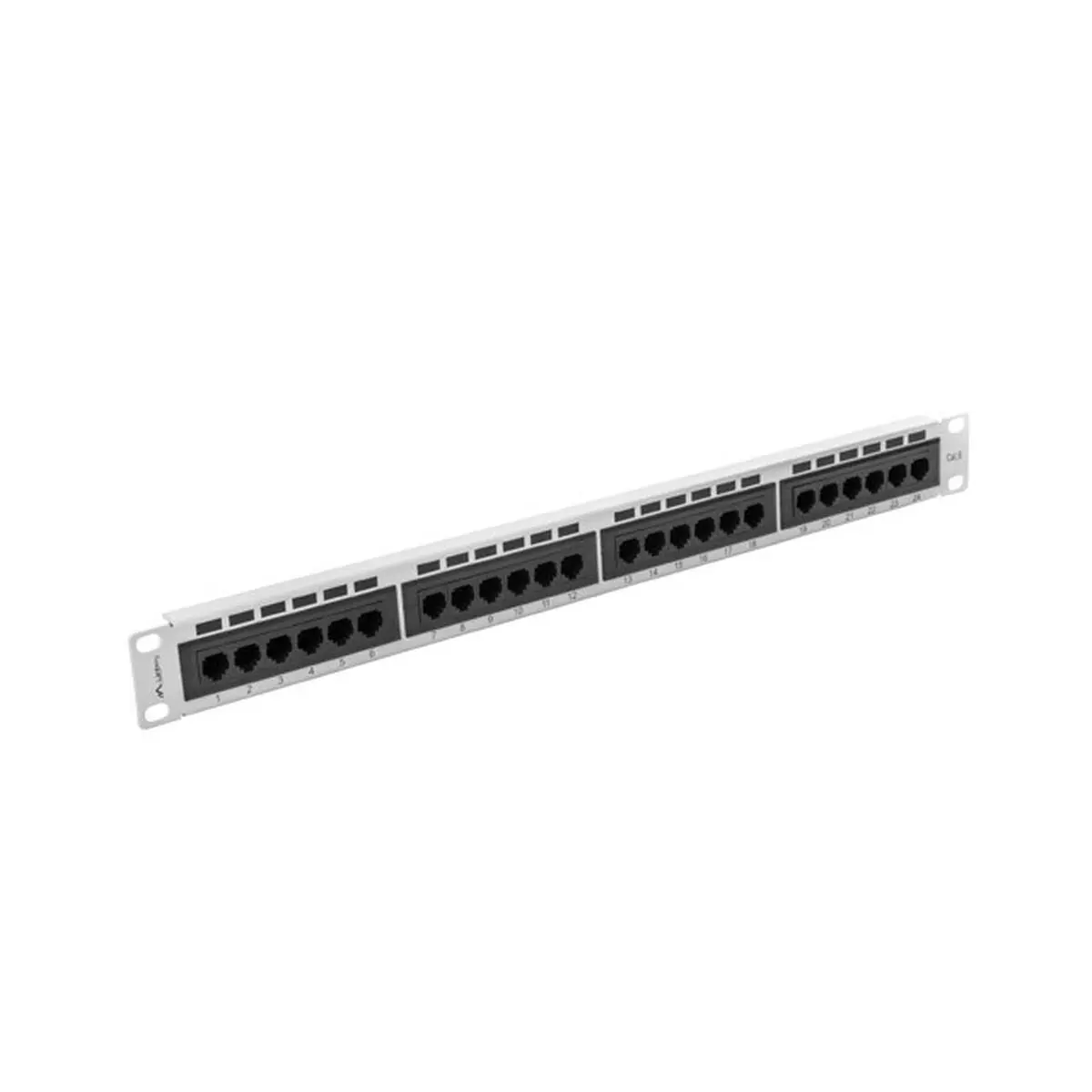 Patch Panel 24 Porte UTP Categoria 5e Lanberg PPU6-1024-S