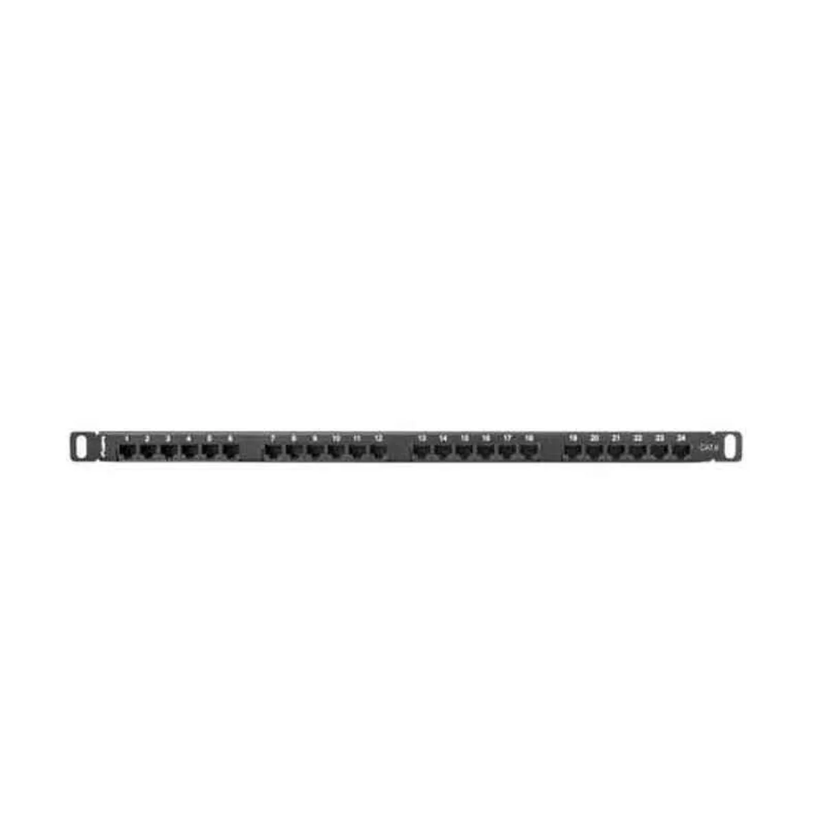 Patch Panel 24 Porte UTP Categoria 6 Lanberg PPU6-0024-B