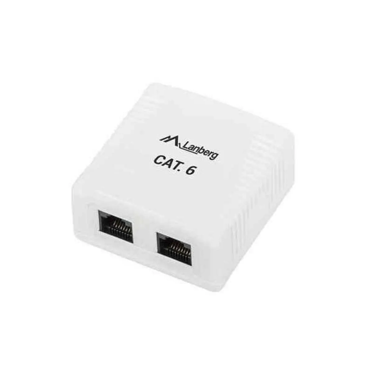 Connettore RJ45 Categoria 6 UTP Lanberg OU6-0002-W Bianco