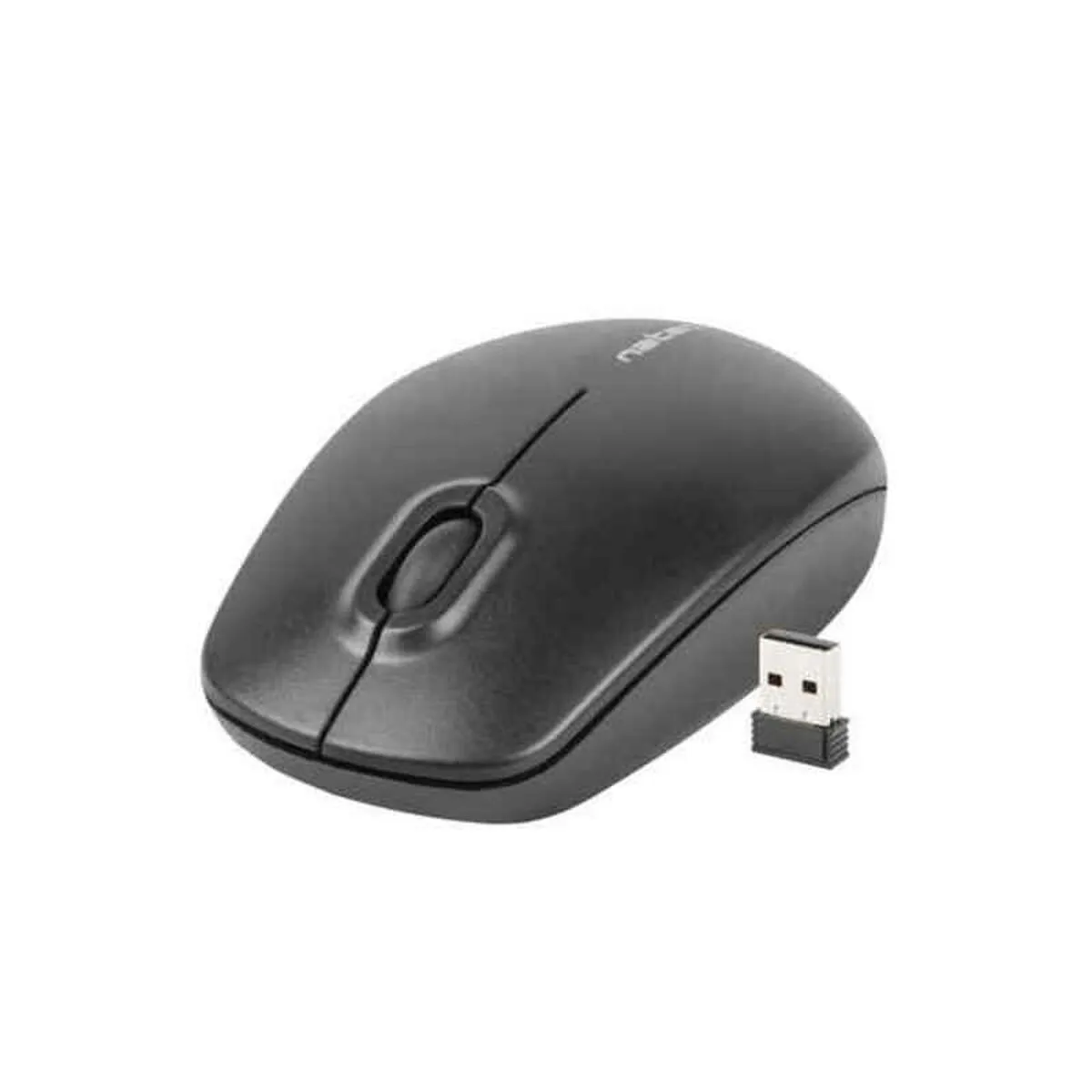 Mouse senza Fili Natec Merlin 1600 DPI Nero