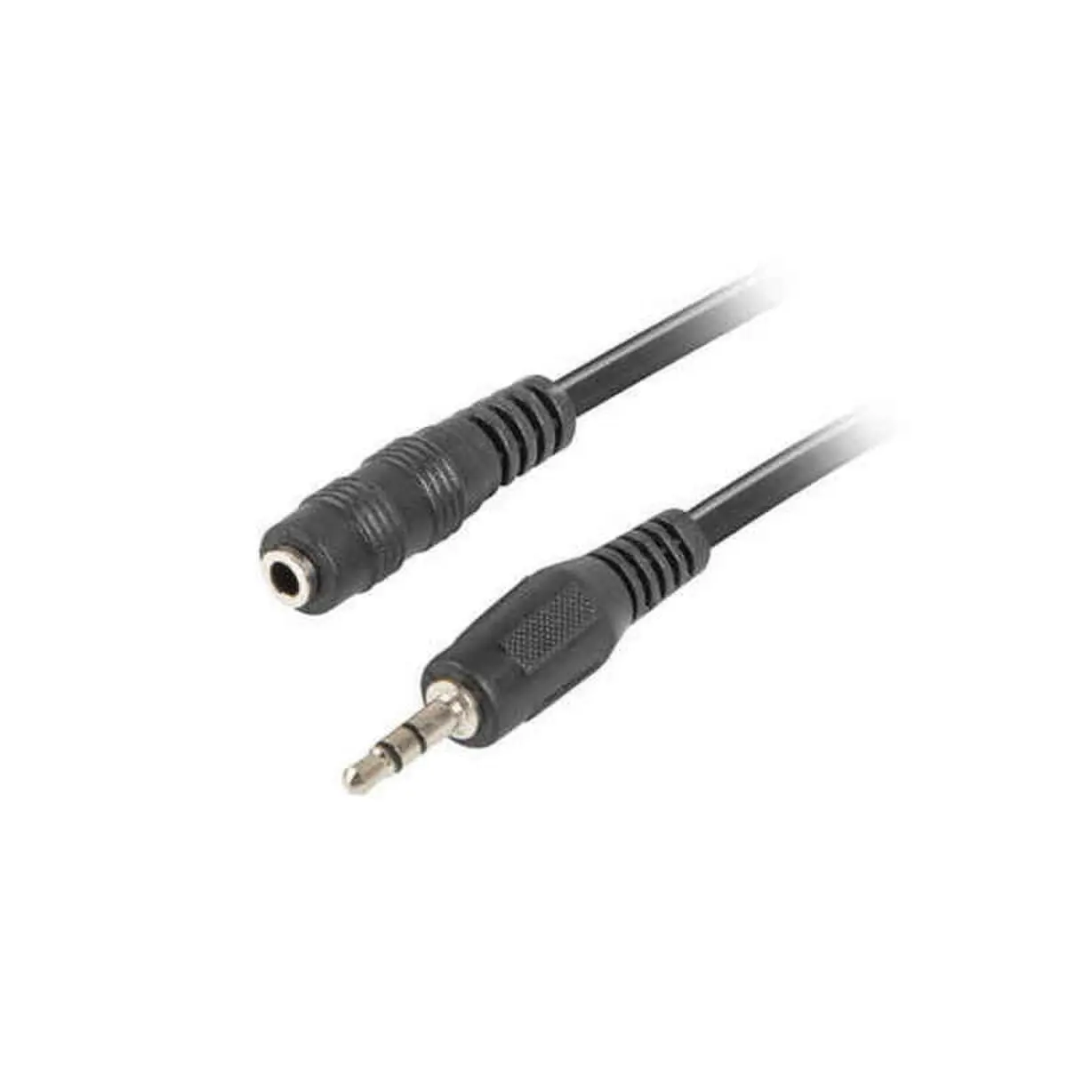 Cavo Audio Jack (3,5 mm) Lanberg CA-MJFJ-10CC-0050-BK 5 m Nero