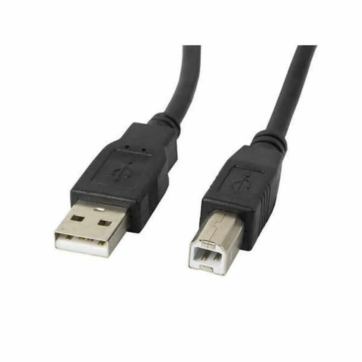 Cavo USB 2.0 A con USB B Lanberg CA-USBA-11CC-0018-BK Nero 1,8 m (1 Unità)