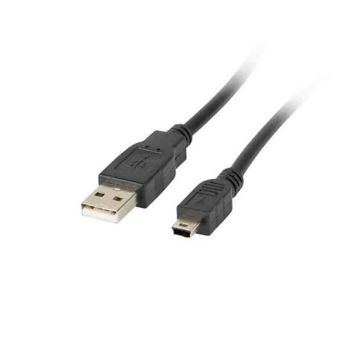 Cavo USB 2.0 A con Mini USB B Lanberg CA-USBK-10CC-0018-BK 1,8 m Nero 1,8 m (1)