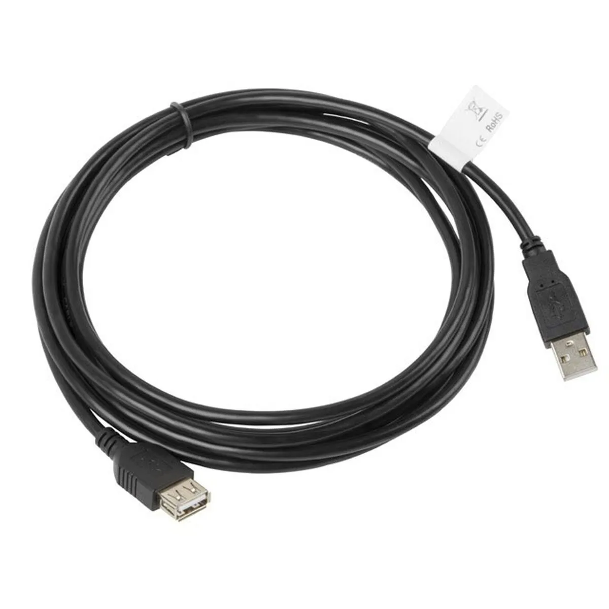 Cavo Prolunga USB Lanberg CA-USBE-10CC-0030-BK Nero 3 m