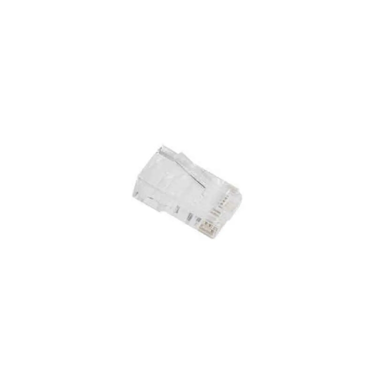 Connettore 8P8C LAN CAT6 Lanberg LAN-CONECTOR PLU-5000 Rosso Trasparente