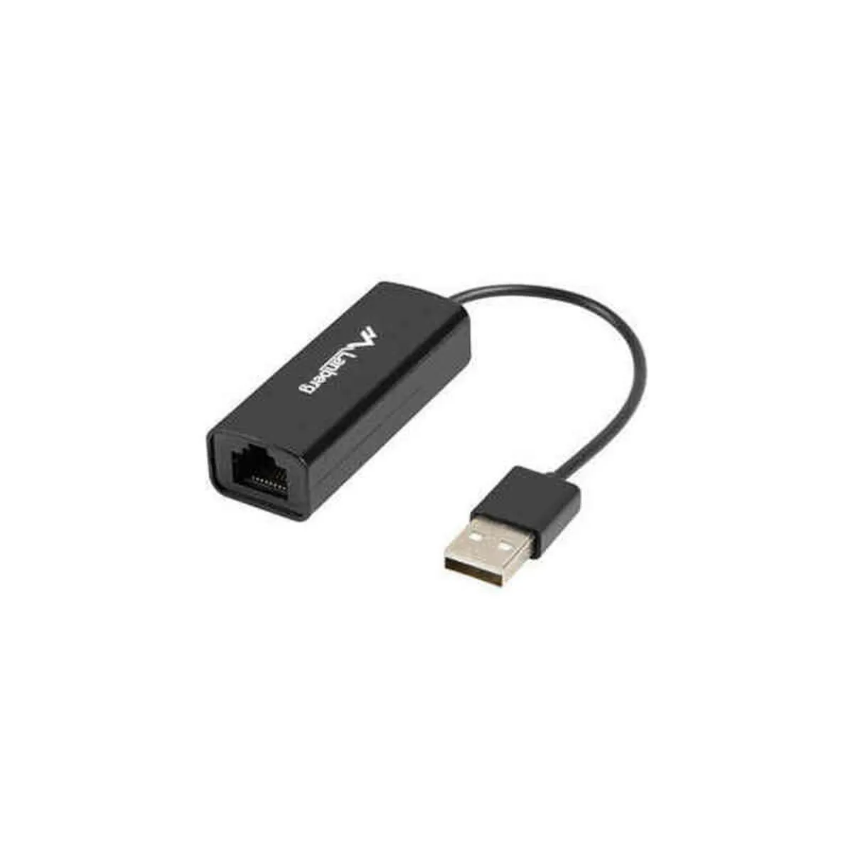 Adattatore USB 2.0 con Rete RJ45 Lanberg NC-0100-01 0,15 m