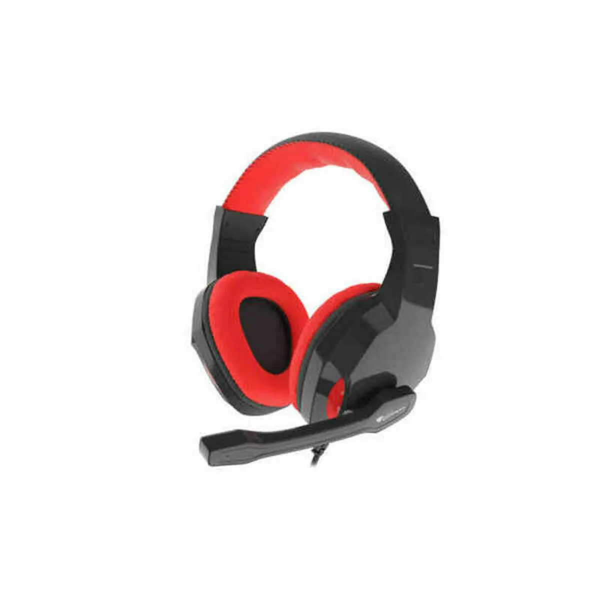 Auricolare con Microfono Gaming Natec ARGON 100 3,5 mm Rosso