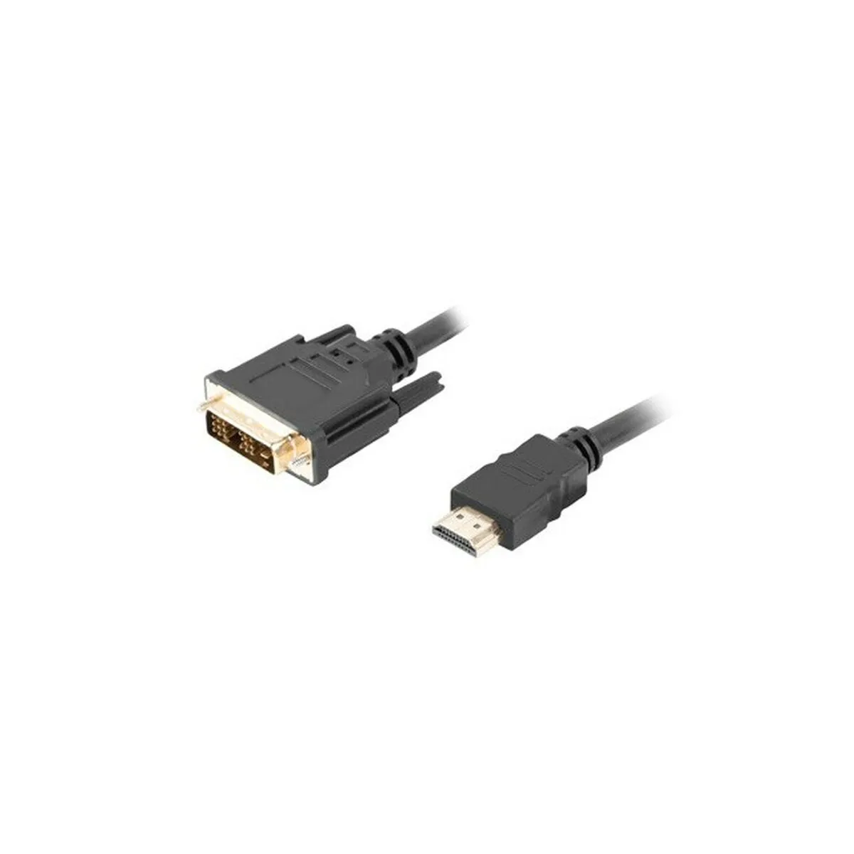 Cavo HDMI a DVI Lanberg CA-HDDV-10CC-0018-BK Nero 1,8 m