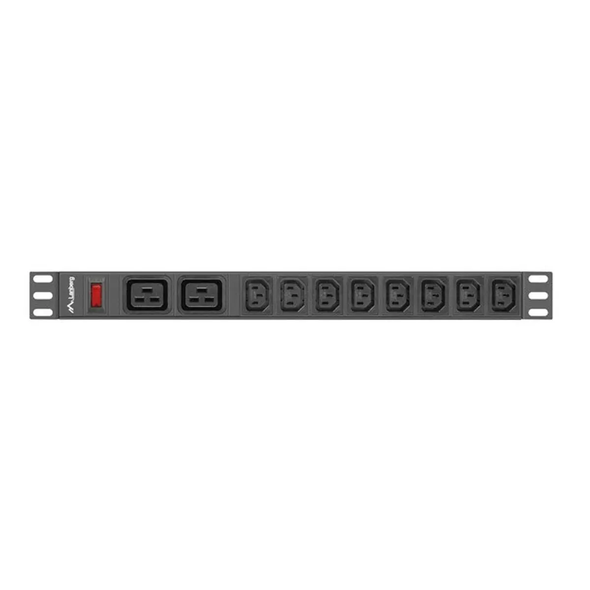 Ciabatta Multipresa Lanberg PDU-02I1908I-0200-C20-BK (2 m)