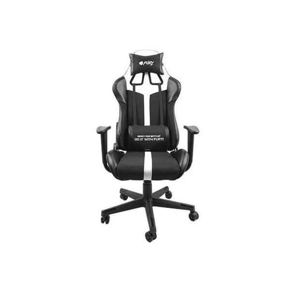 Sedia Gaming Natec AVENGER XL Nero Bianco Nero/Bianco