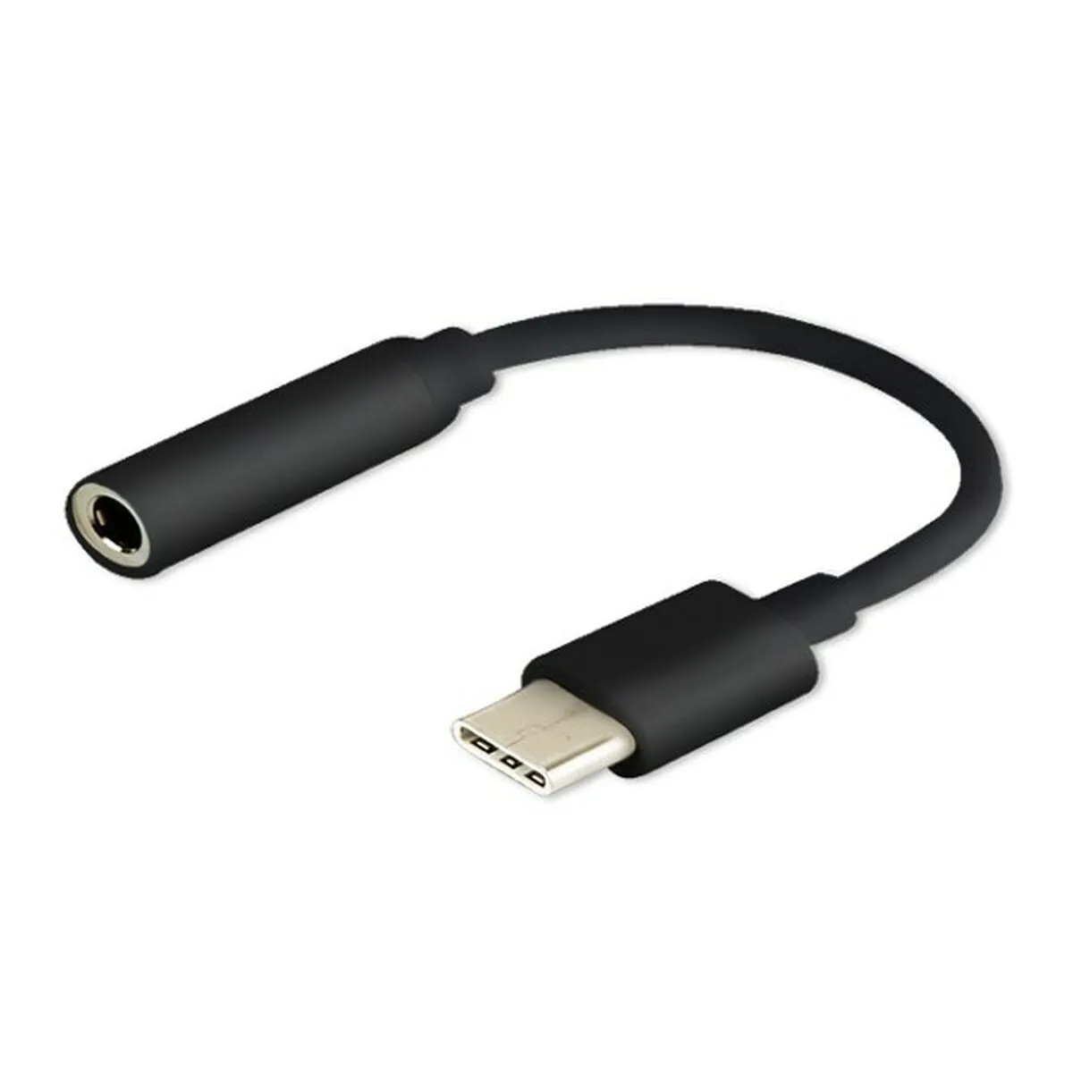 Adattatore USB C con Jack 3.5 mm Savio AK-35/B Nero