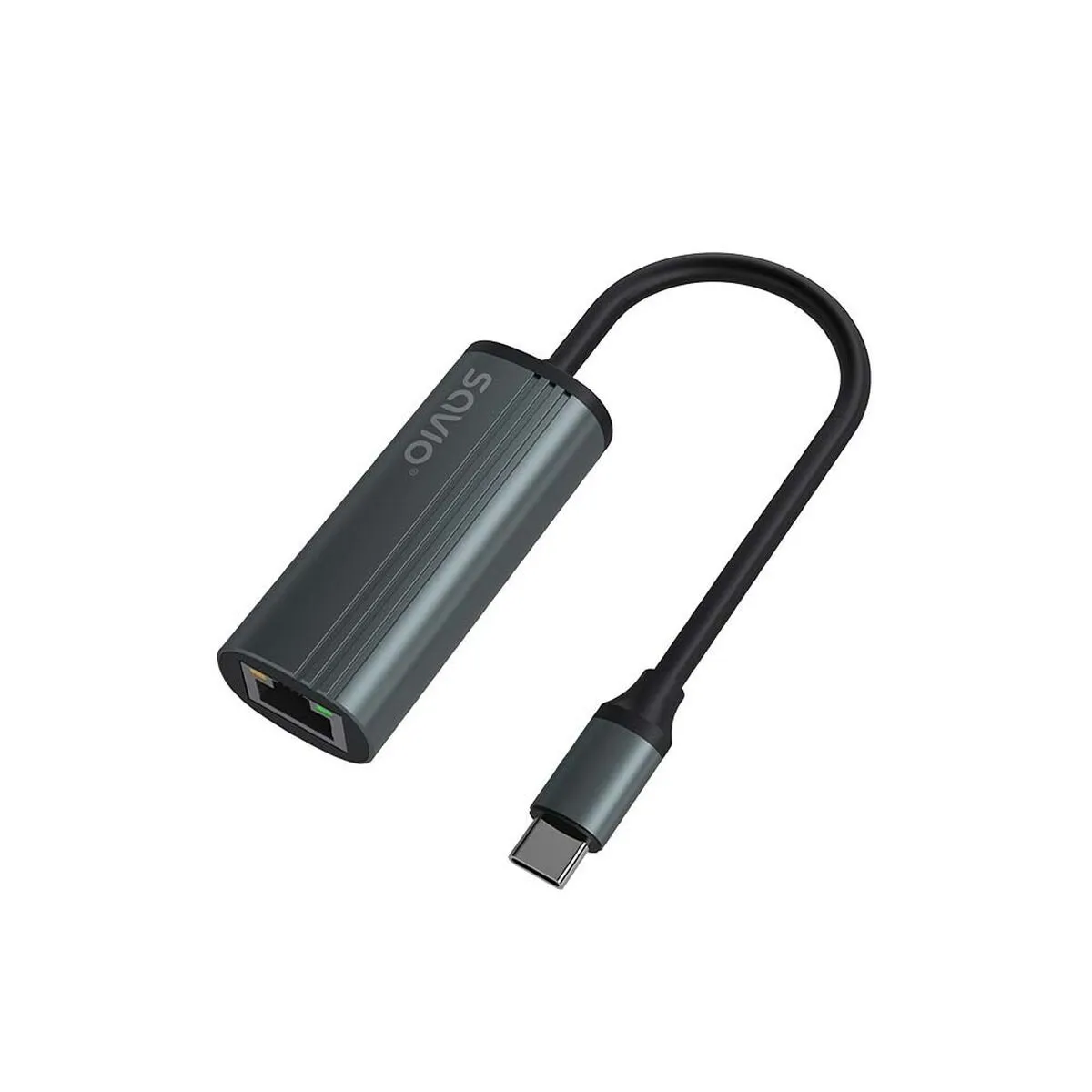 Adattatore USB-C con Ethernet Savio AK-56