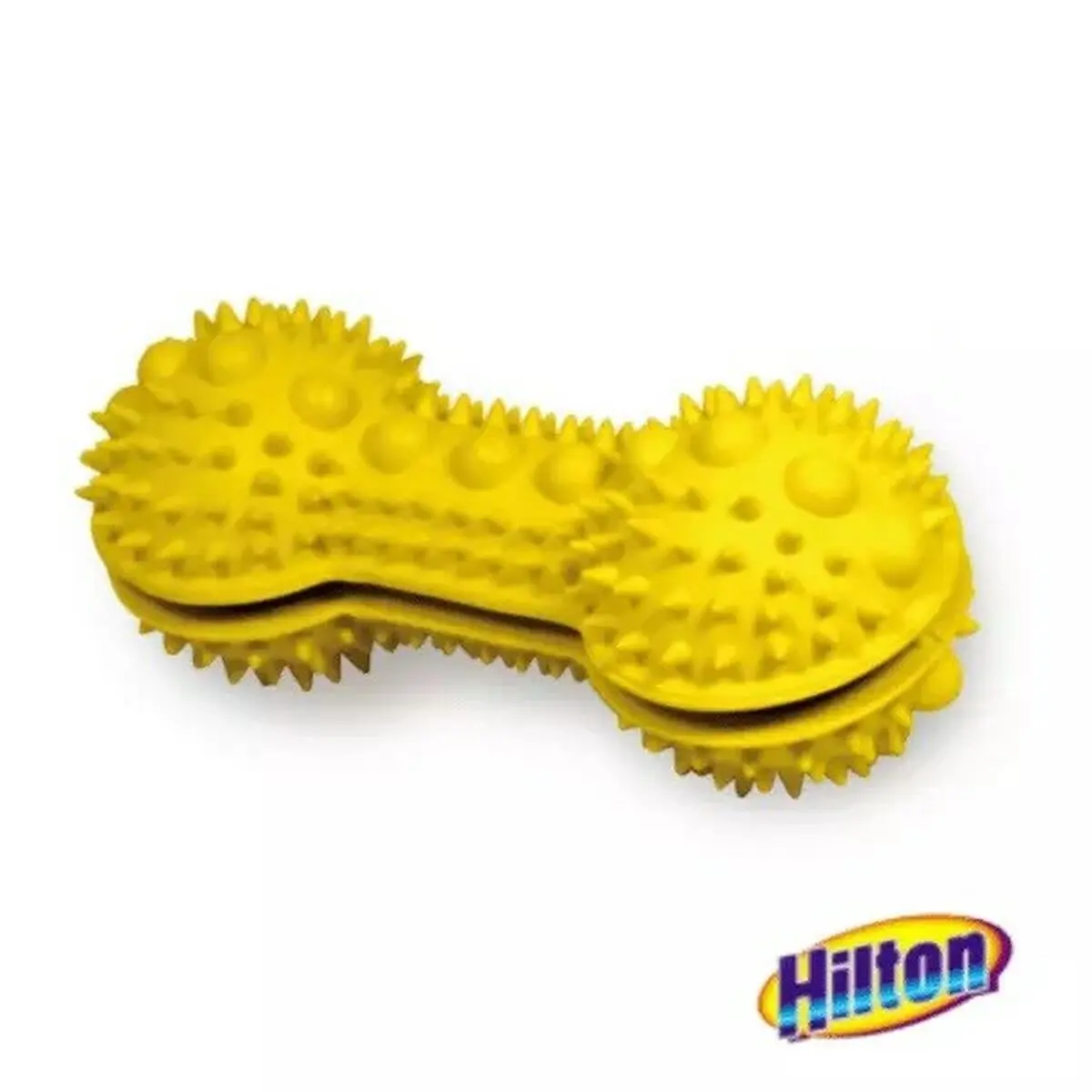 Giocattoli per cani Hilton Flax Rubber Giallo Caucciù (1 Pezzi)