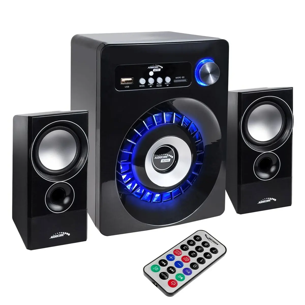 Altoparlanti PC AudioCore AC910 Nero 10 W