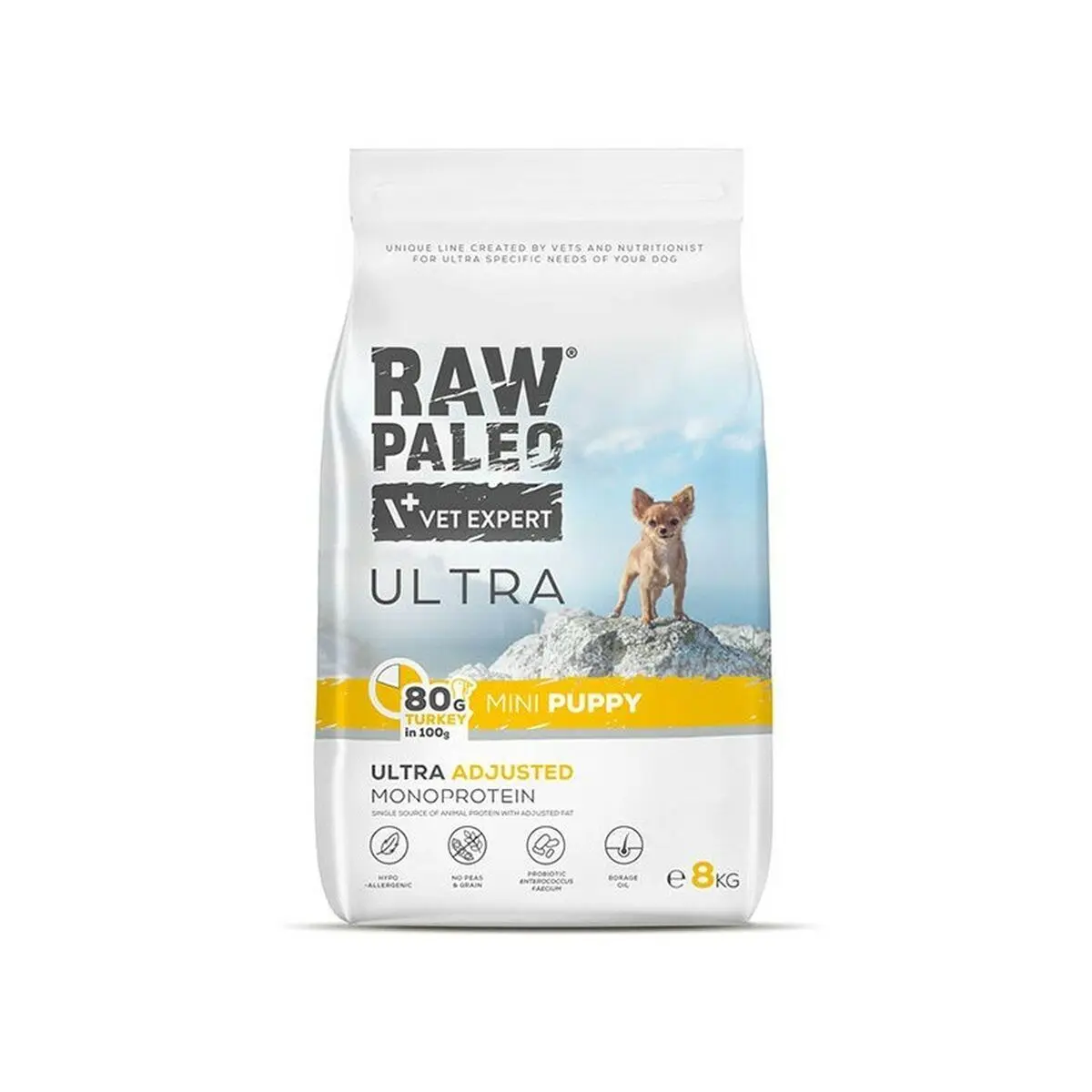 Io penso VETEXPERT Ultra Mini Puppy Pavo Tacchino 8 kg