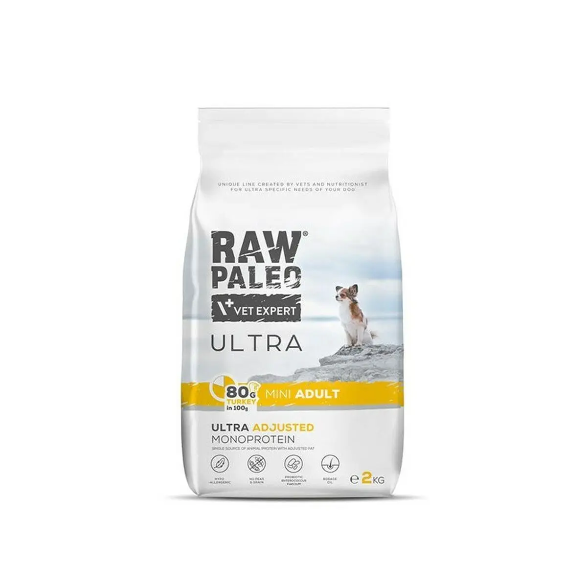 mangime VETEXPERT RAW PALEO Tacchino 2 Kg