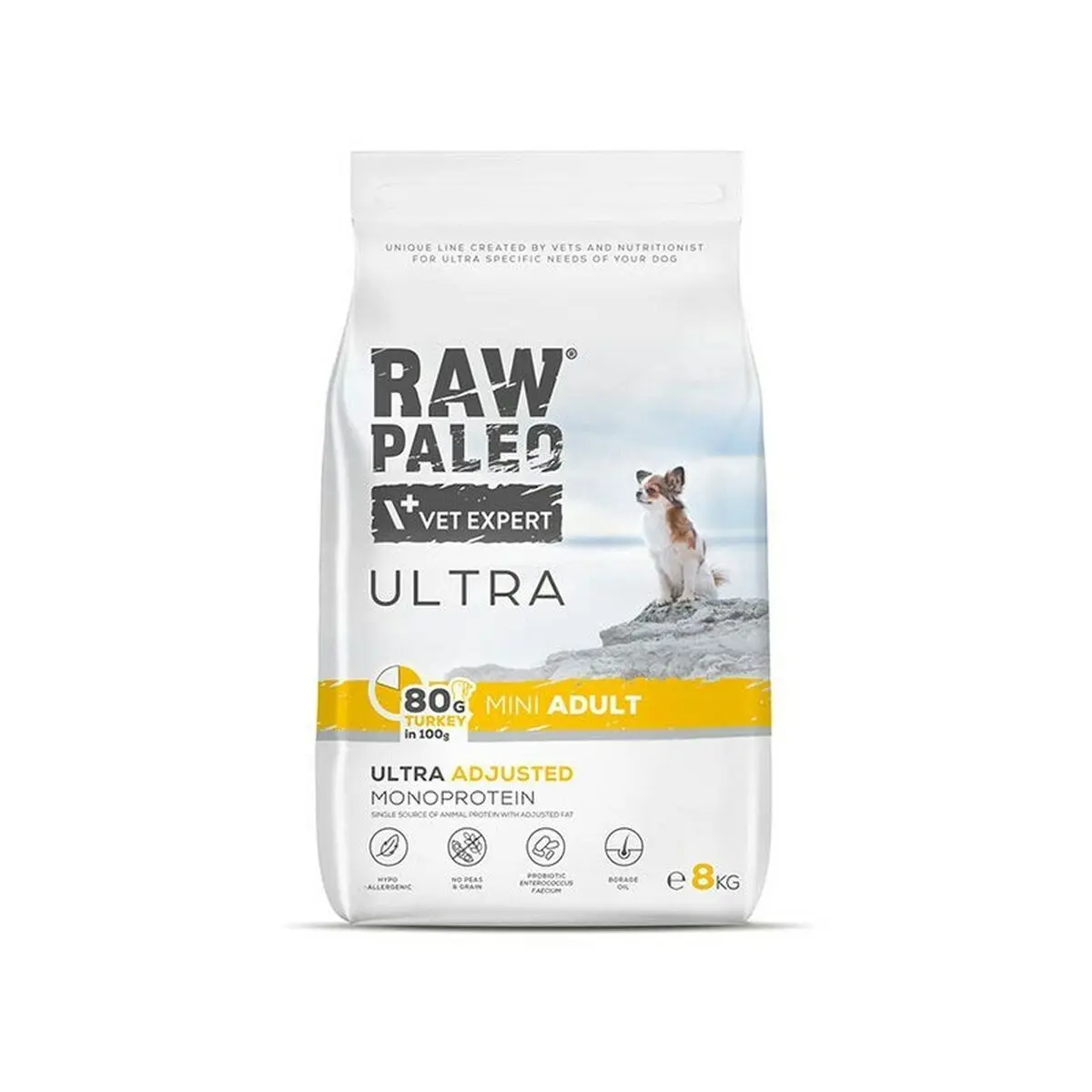 mangime VETEXPERT RAW PALEO Tacchino 8 kg