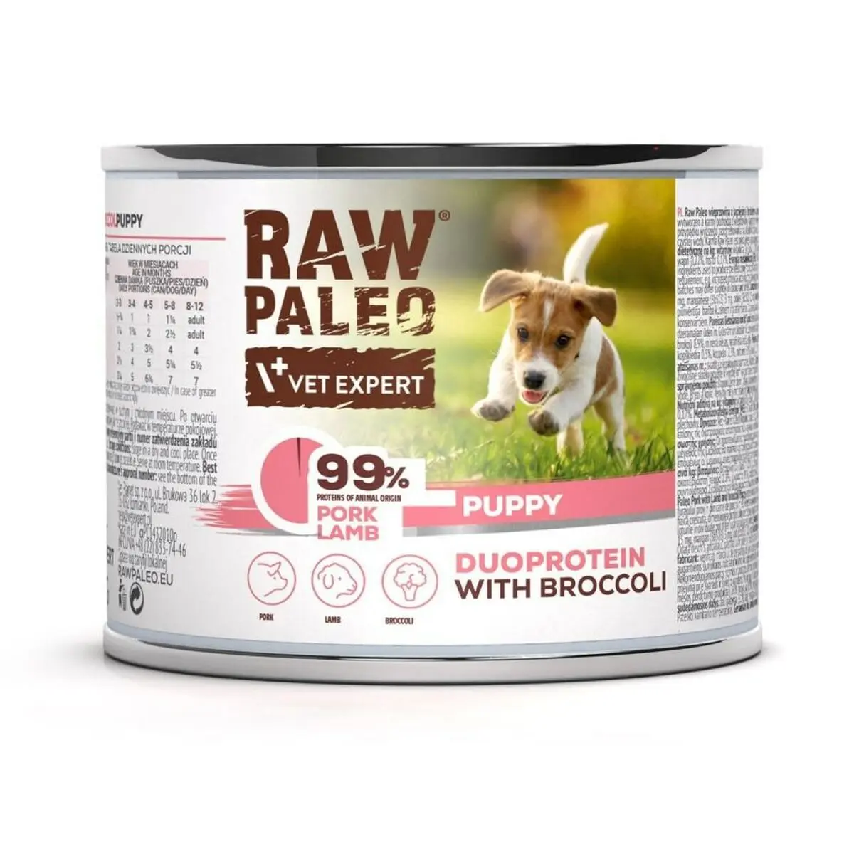 Cibo umido VETEXPERT RAW PALEO Maiale 200 g