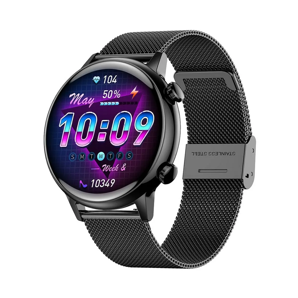 Smartwatch Manta SWU502BK Nero 1,1"