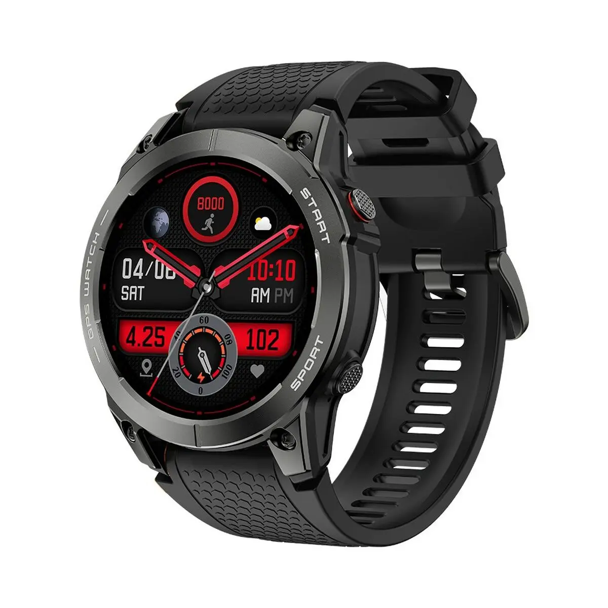 Smartwatch Manta SWA001BK Nero Arancio 1,43"