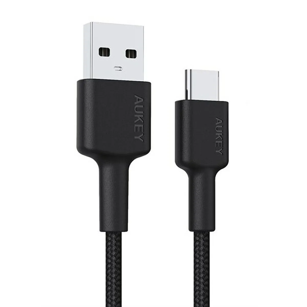 Cavo USB A con USB C Aukey CB-CA2 OEM Nero 2 m