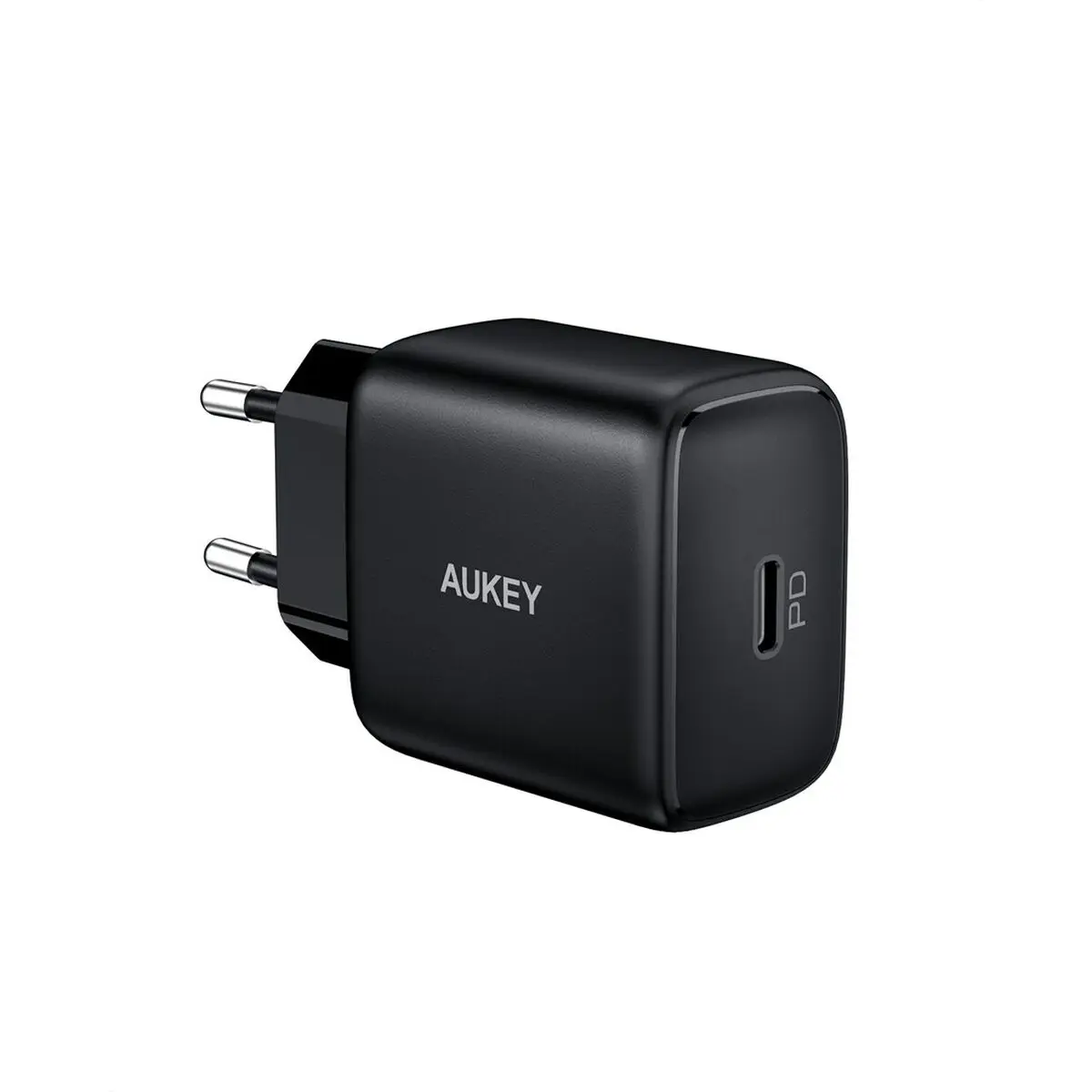 Caricabatterie da Parete Aukey PA-R1 Black Nero 20 W