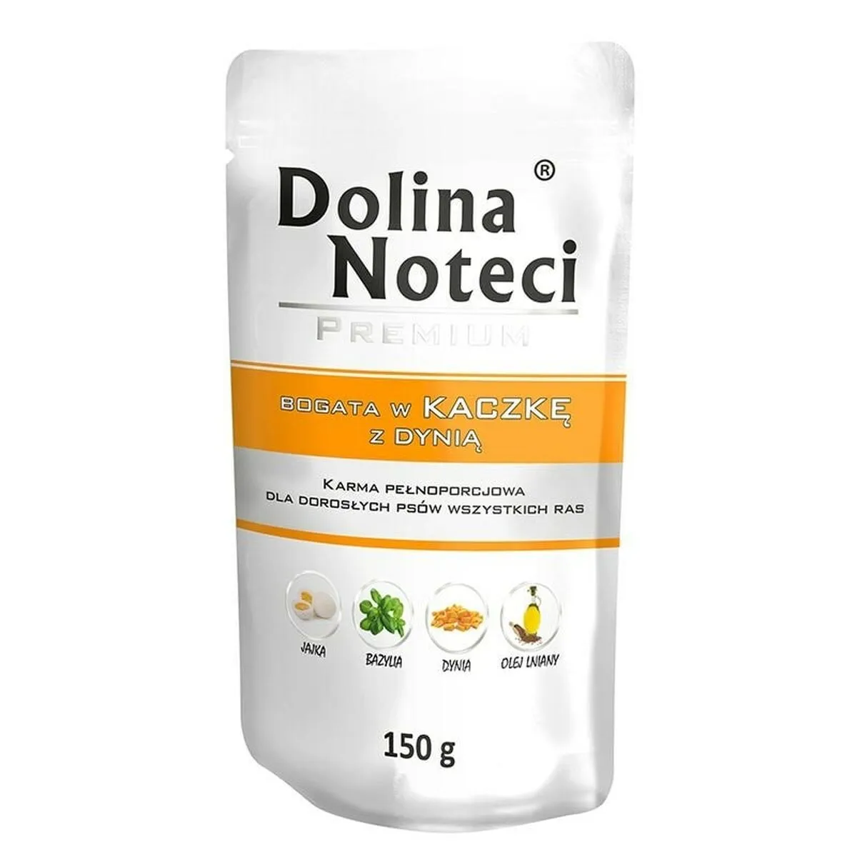 Cibo umido Dolina Noteci Premium Anatra Zucca 150 g