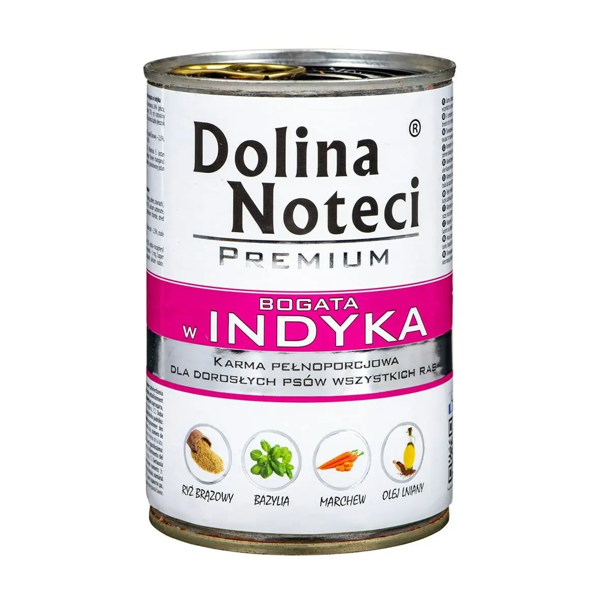 Cibo umido Dolina Noteci Premium Tacchino 400 g