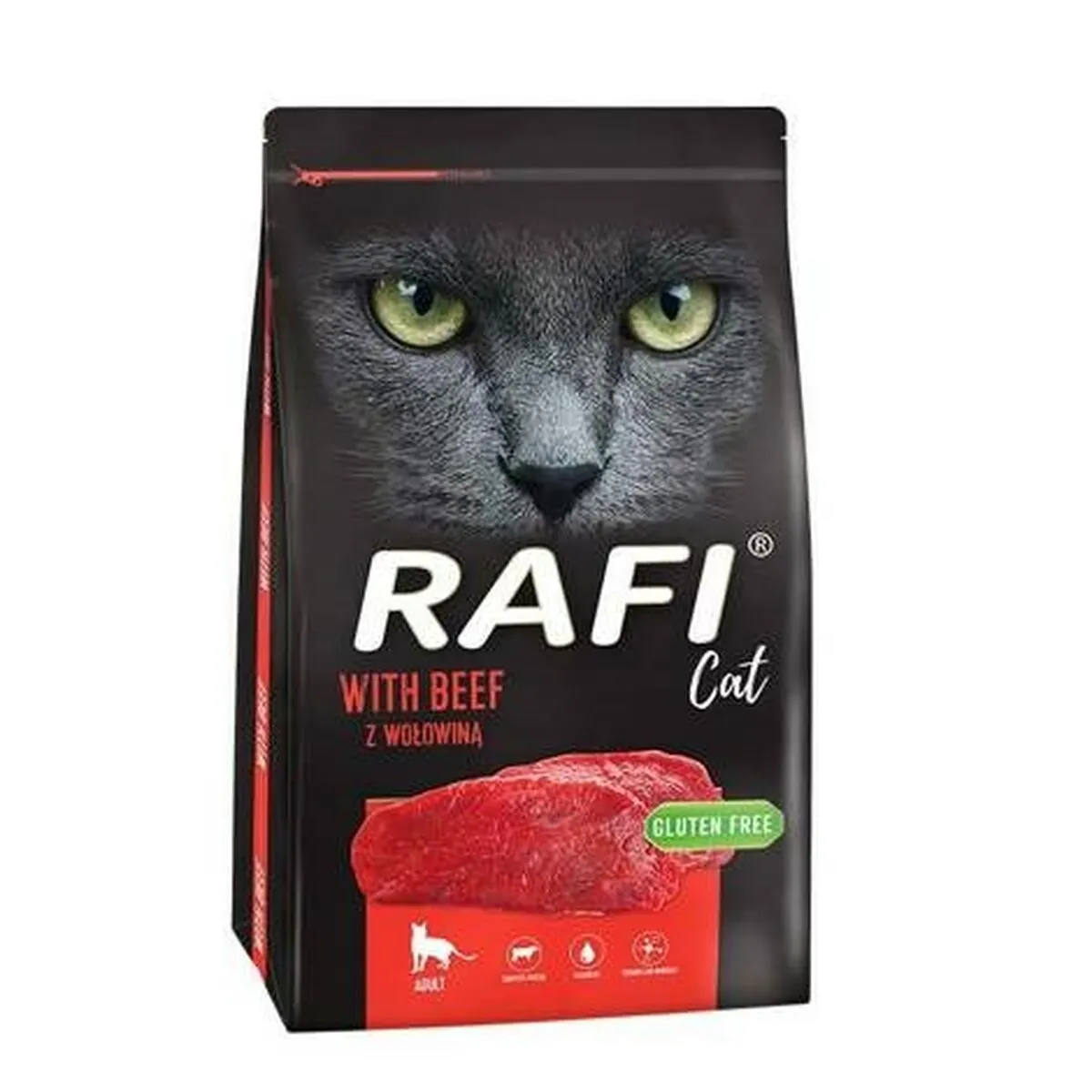 Cibo per gatti Dolina Noteci Rafi Adulto Carne di vitello 7 kg