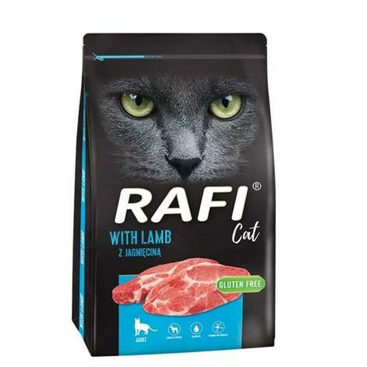 Cibo per gatti Dolina Noteci Rafi Cat Adulto Agnello 7 kg