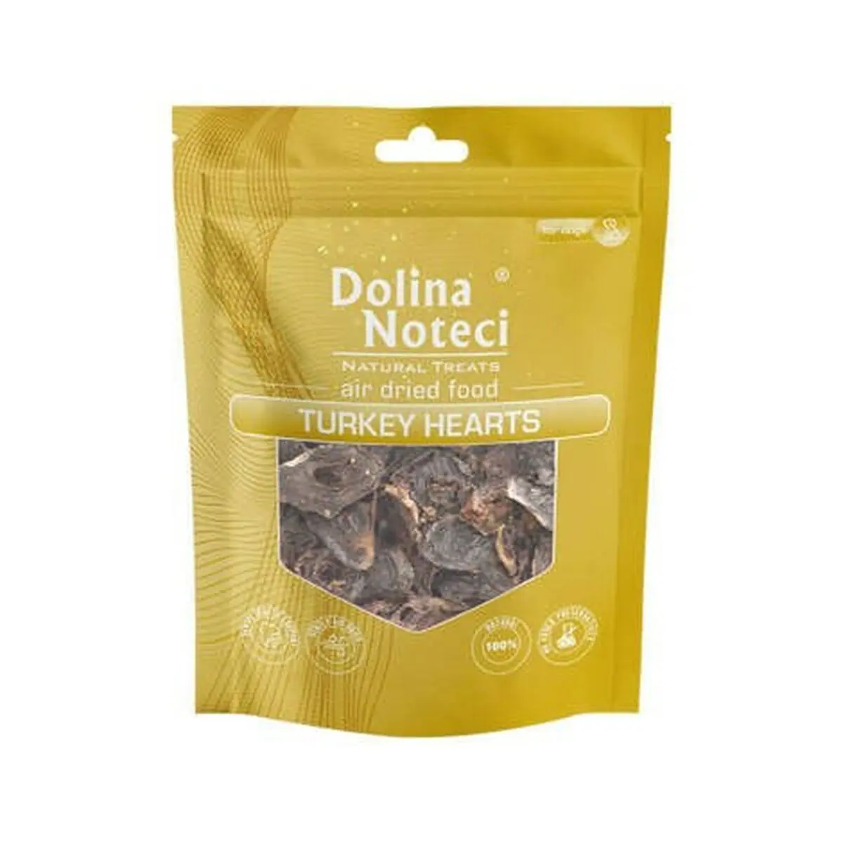 Snack per Cani Dolina Noteci Turkey Hearts 170 g