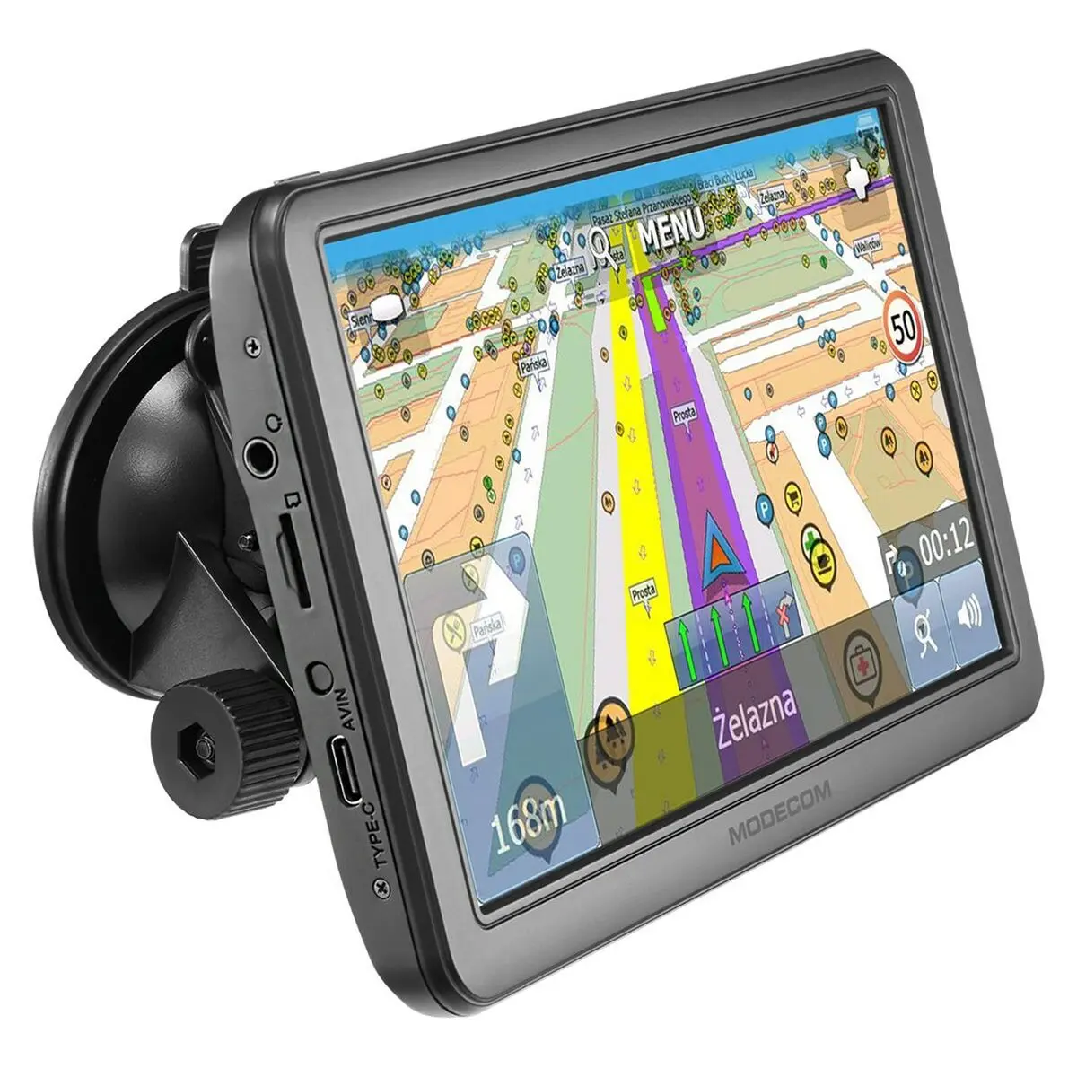 Navigatore GPS Modecom NAV-FREEWAYCX70-MF-EU 7"