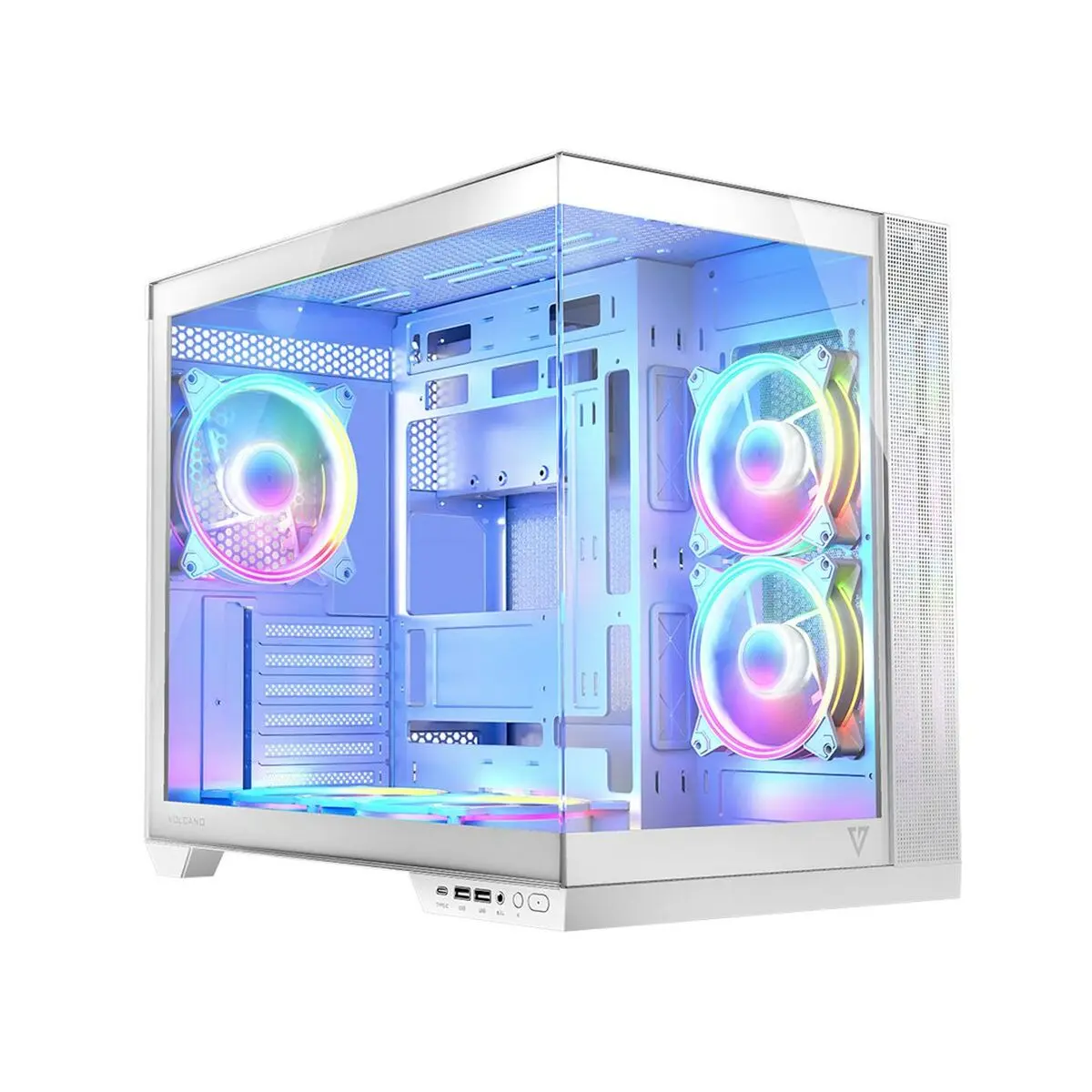 Case computer desktop ATX Modecom PANORAMA ARGB 5F