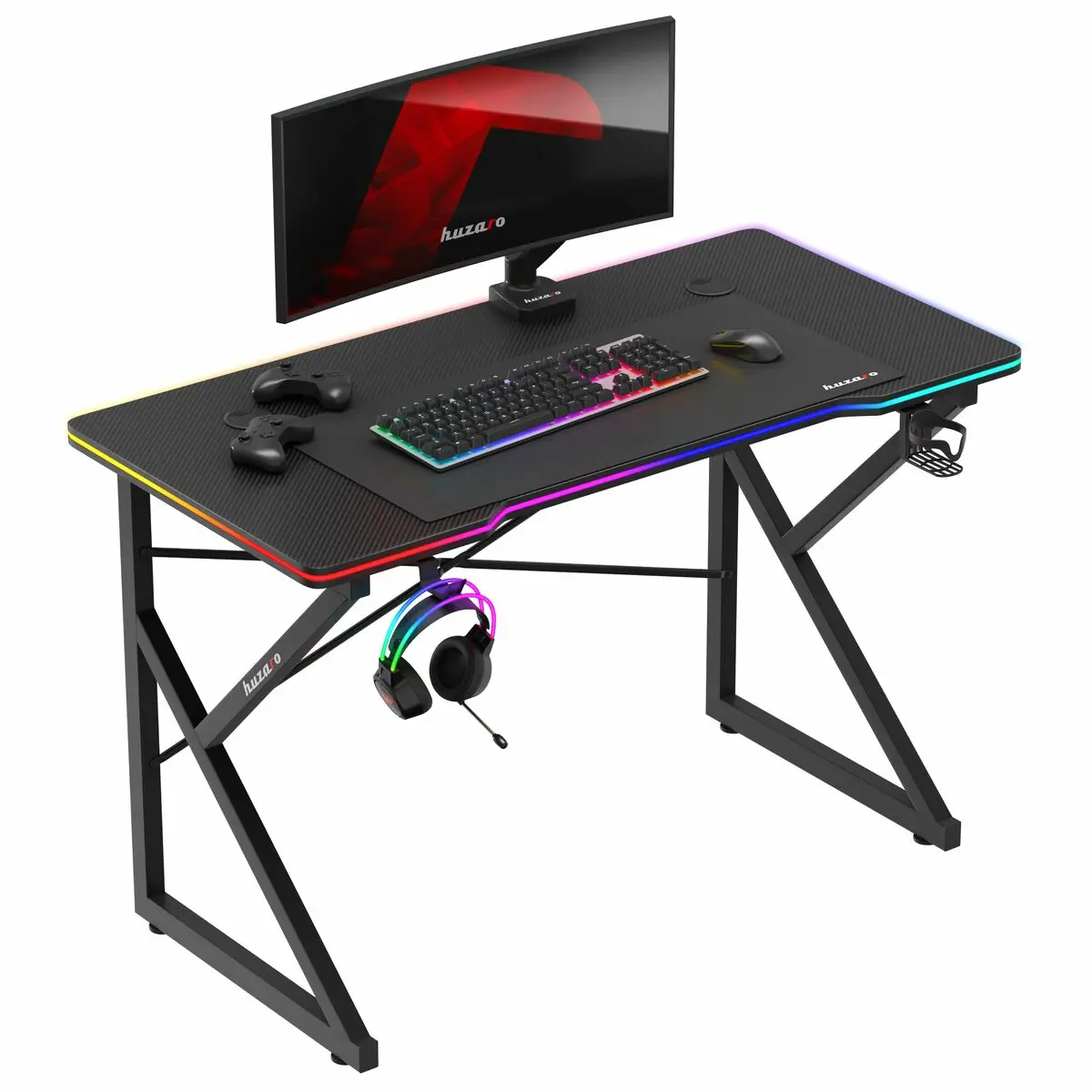 Scrivania Huzaro HZ-Hero 1.7 RGB Black