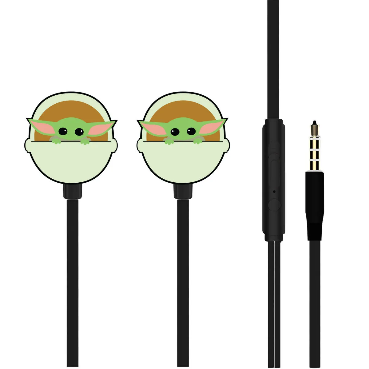 Auricolari con Microfono ERT Group YODA STAR WARS Multicolore