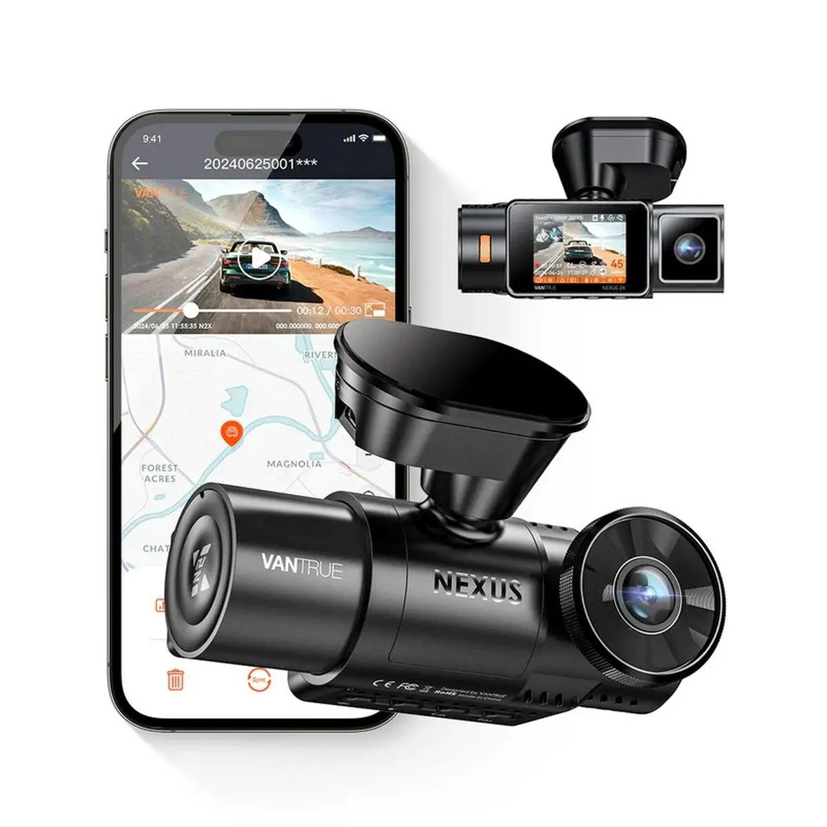 Fotocamera Sportiva per Auto Vantrue N2X