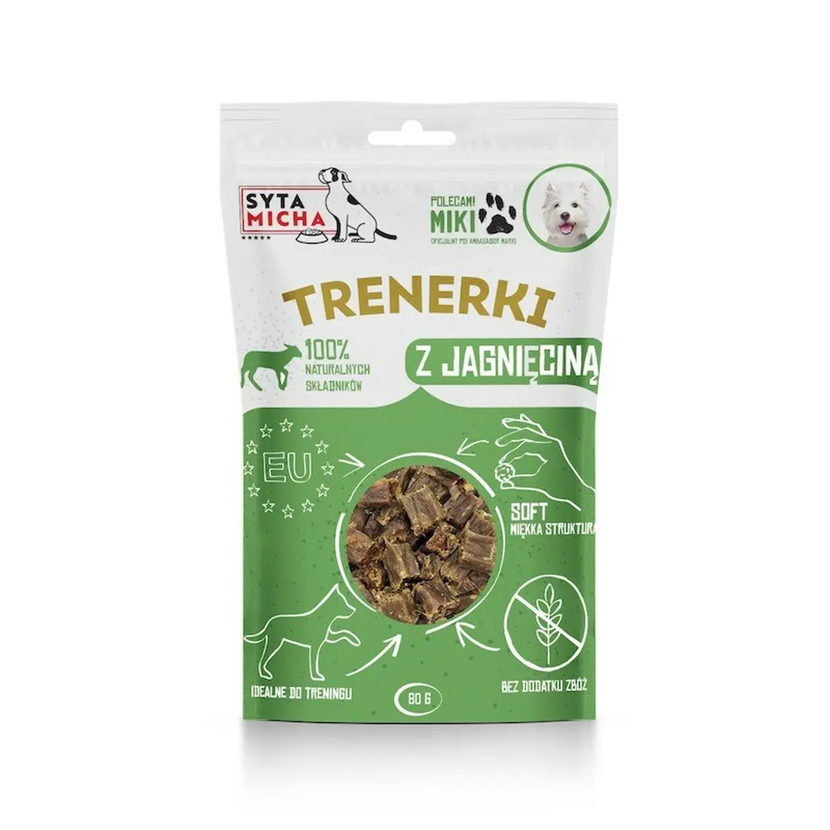 Snack per Cani SYTA MICHA Agnello 80 g