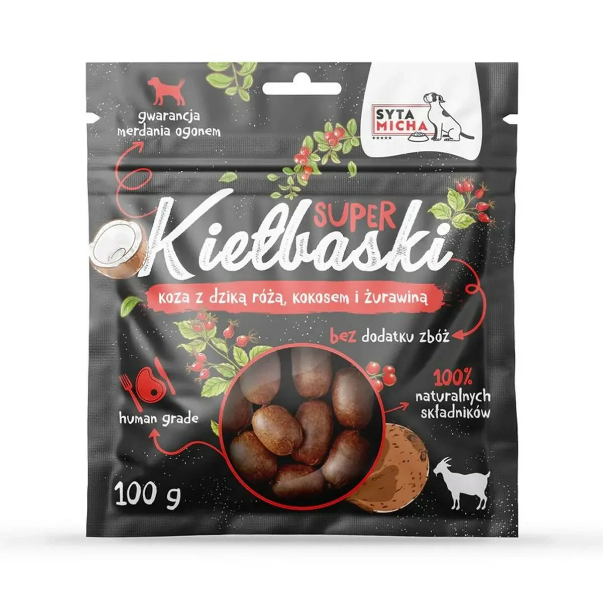 Snack per Cani SYTA MICHA                                 Capra 100 g