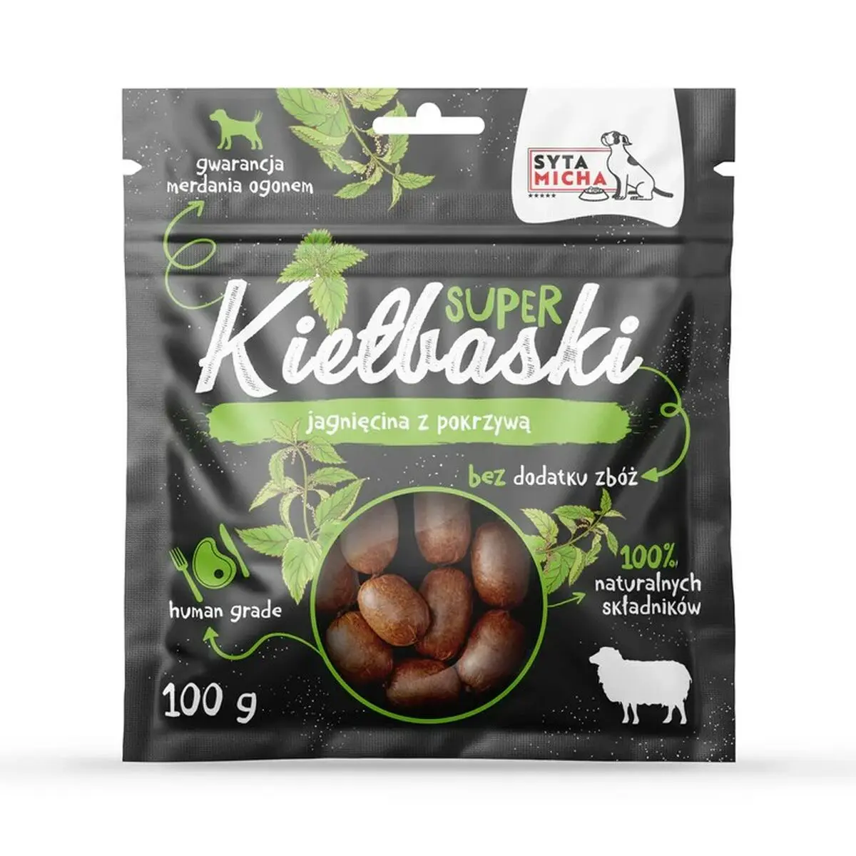 Snack per Cani SYTA MICHA                                 Agnello 100 g