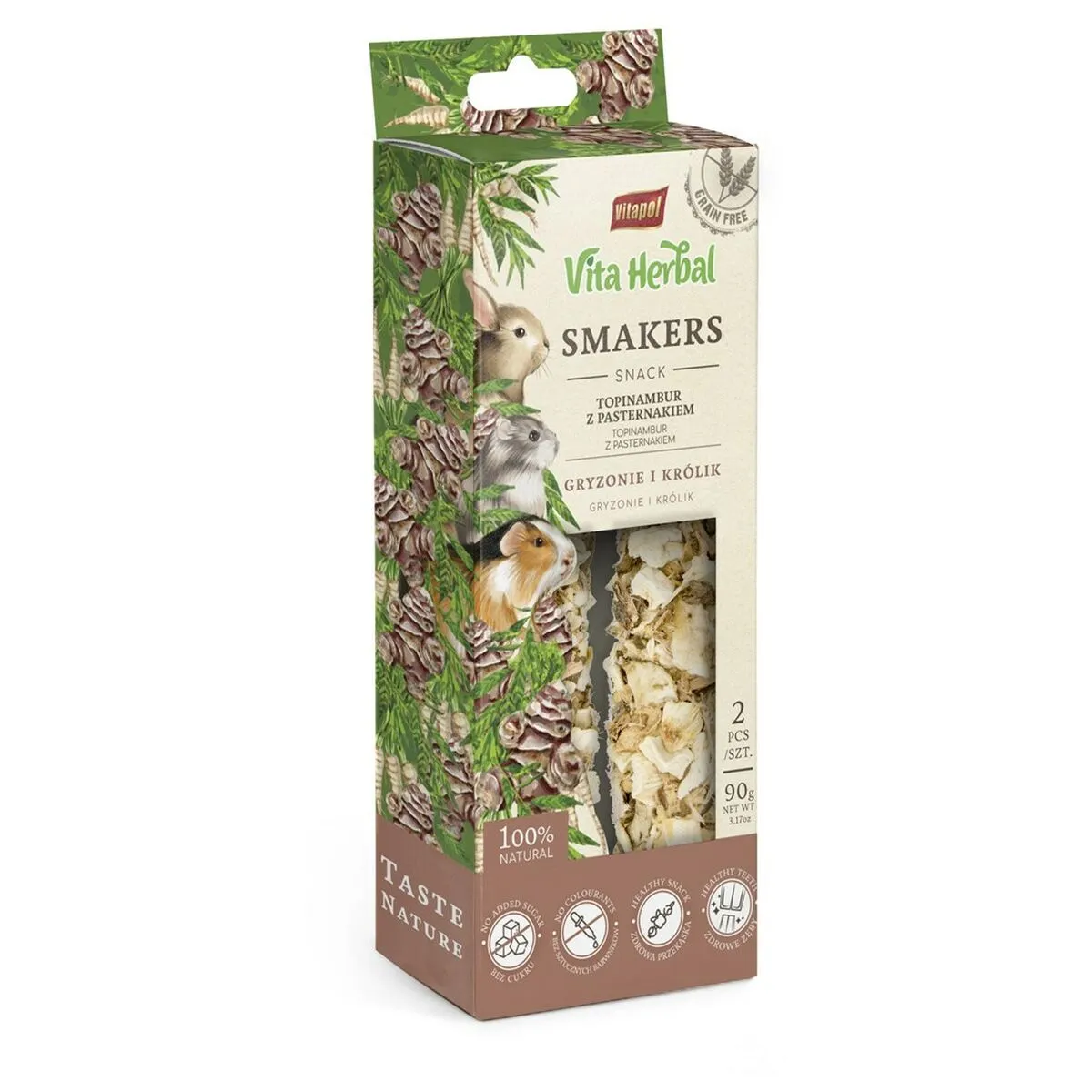 Snacks Vitapol Smakers Roditori Vegetale 90 g