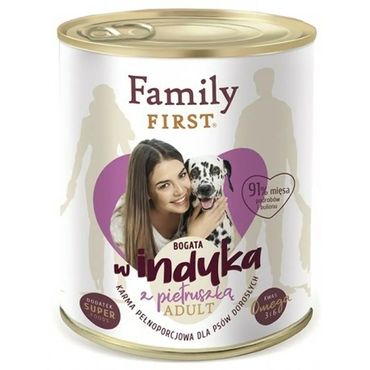 Cibo umido Family First FF-19035 Tacchino 800 g