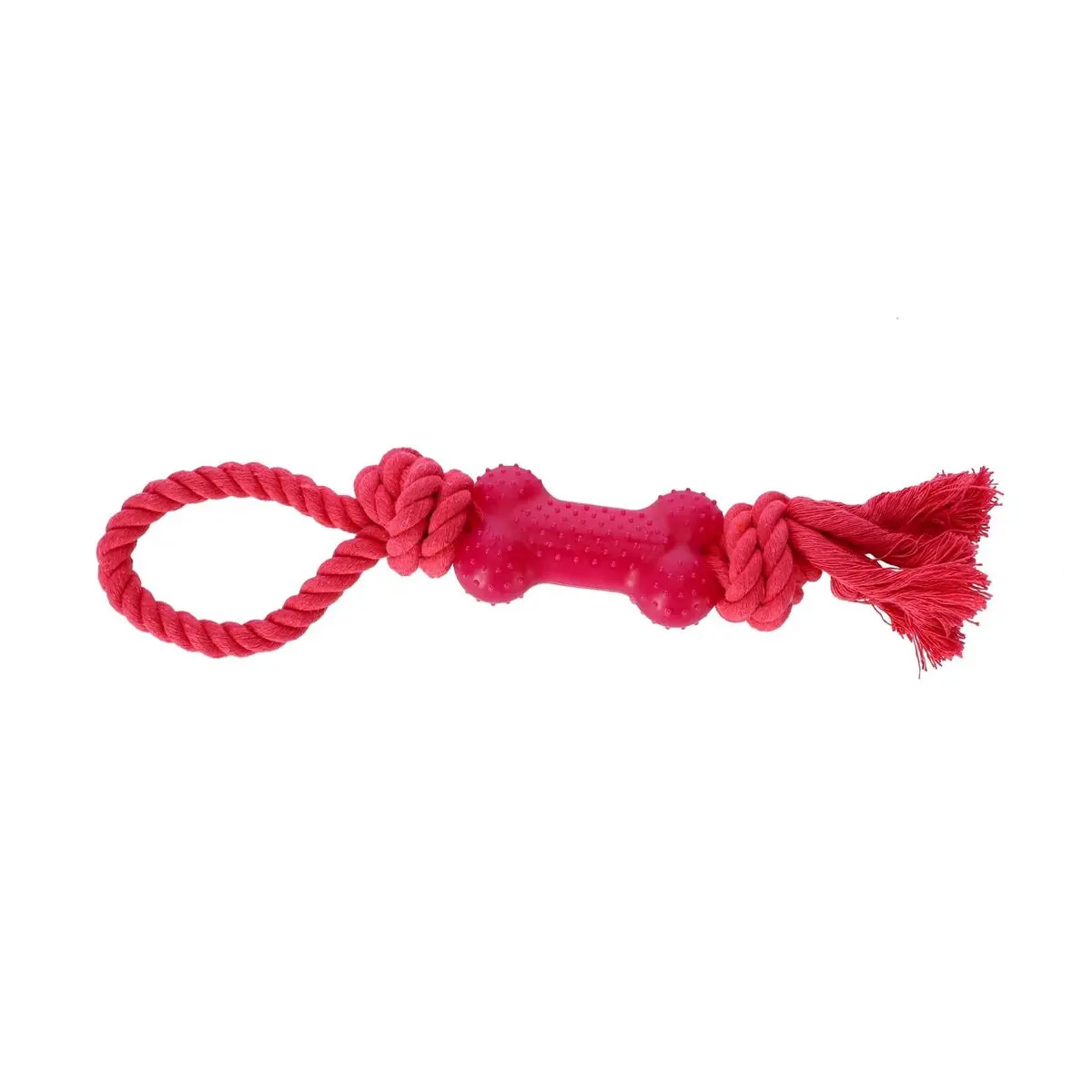 Giocattoli per cani Dingo 30074 Rosa Cotone Caucciù