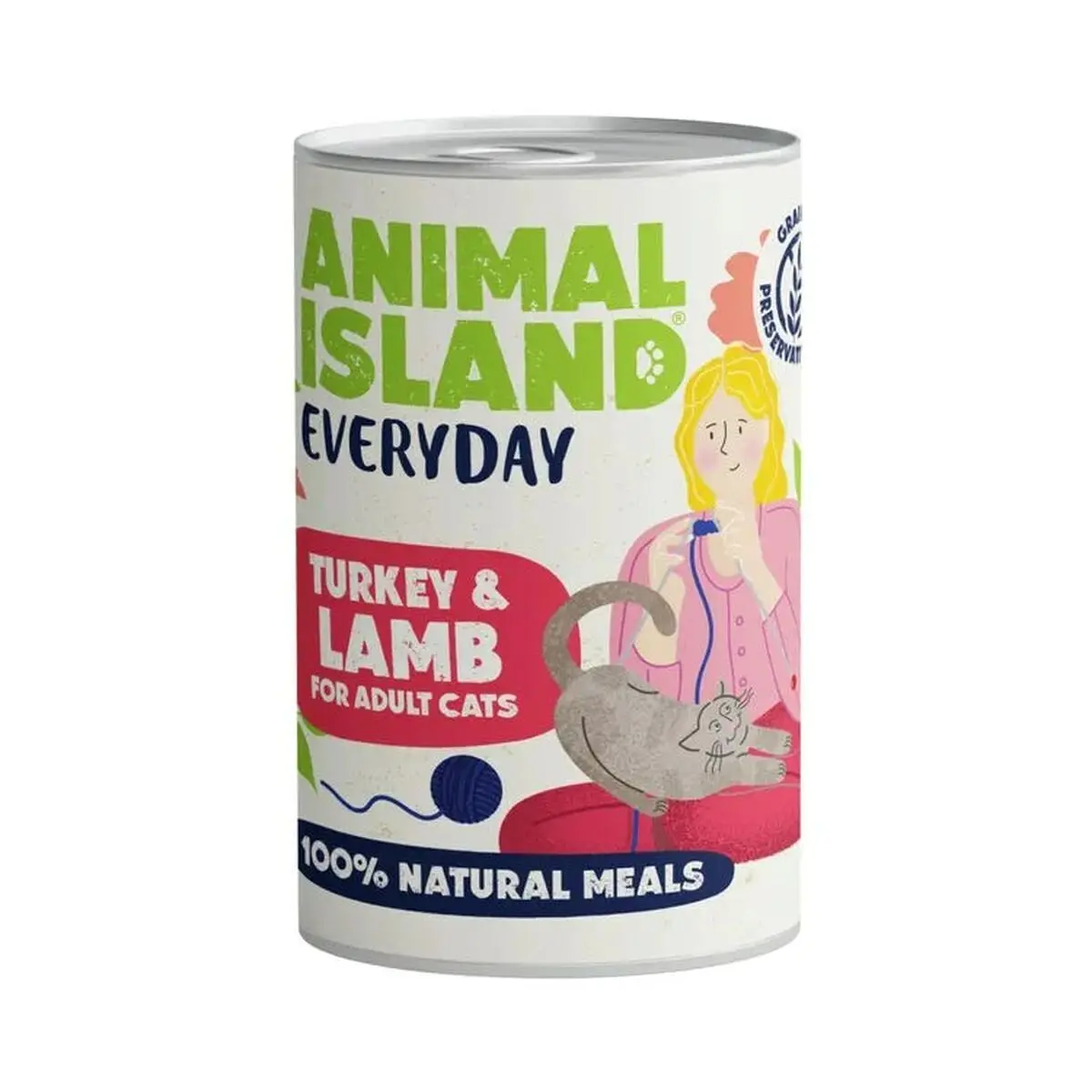 Cibo per gatti ANIMAL ISLAND Turkey 400 g