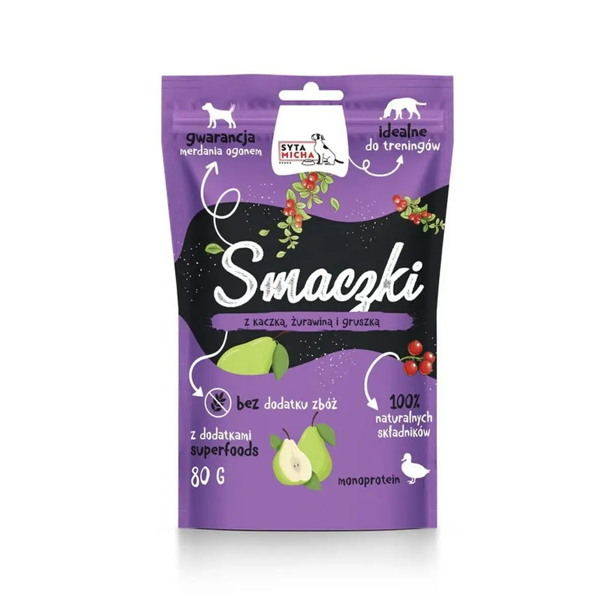 Snack per Cani SYTA MICHA                                 Anatra 80 g