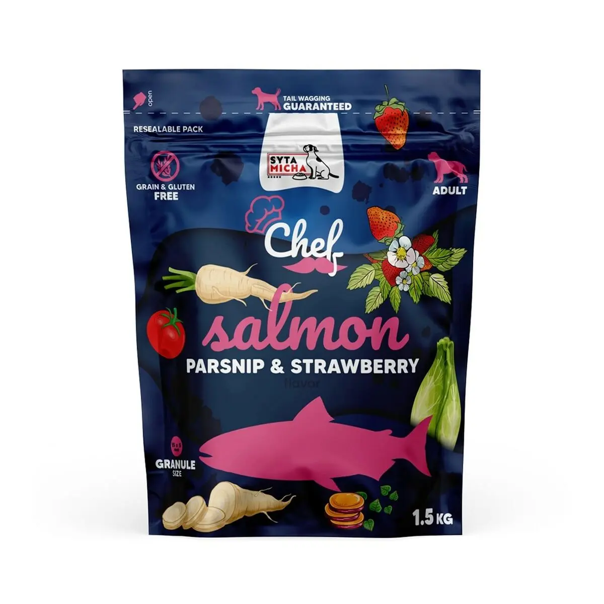 Io penso SYTA MICHA Chef Fragola Salmone 1,5 Kg