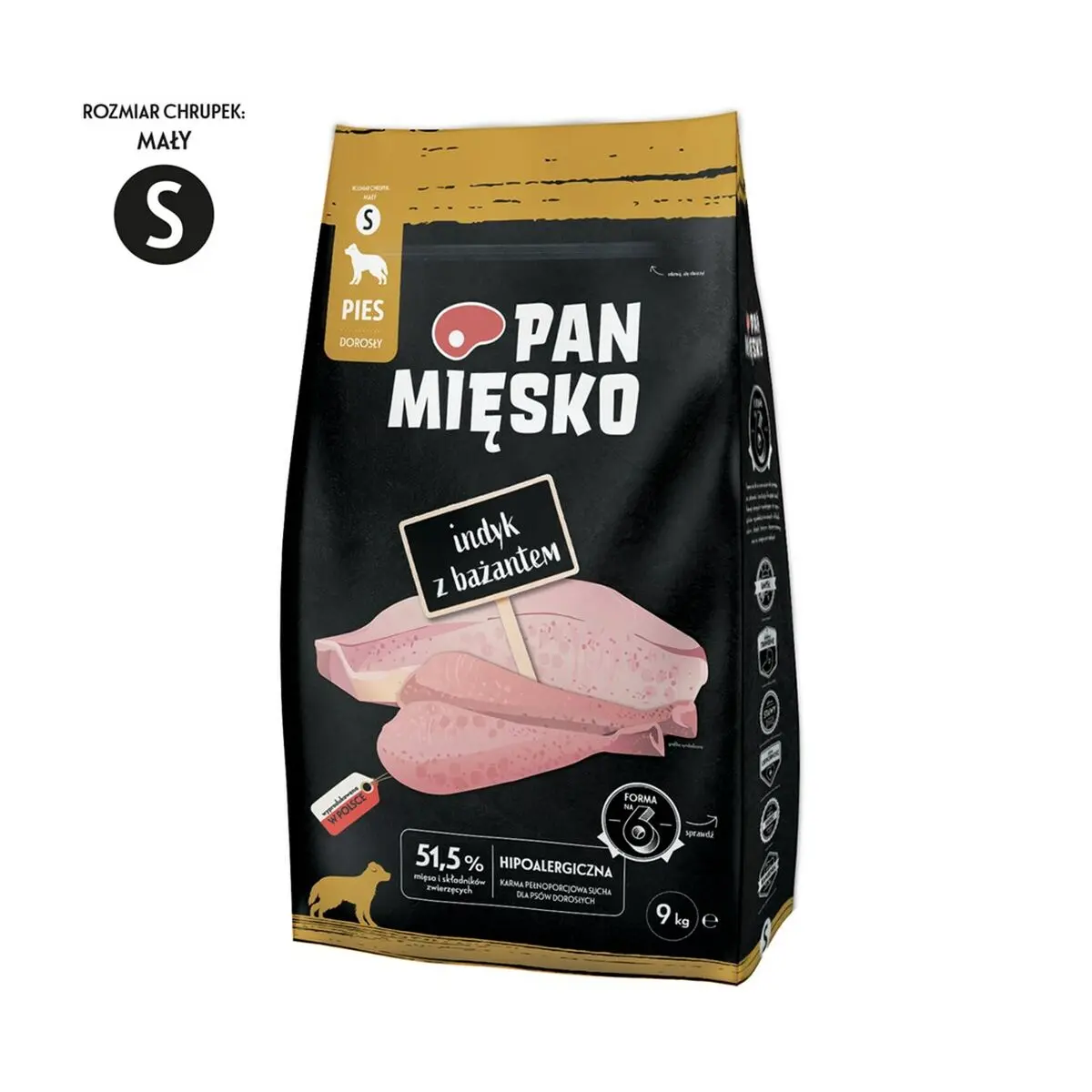 mangime PAN MIĘSKO XS Tacchino 9 kg